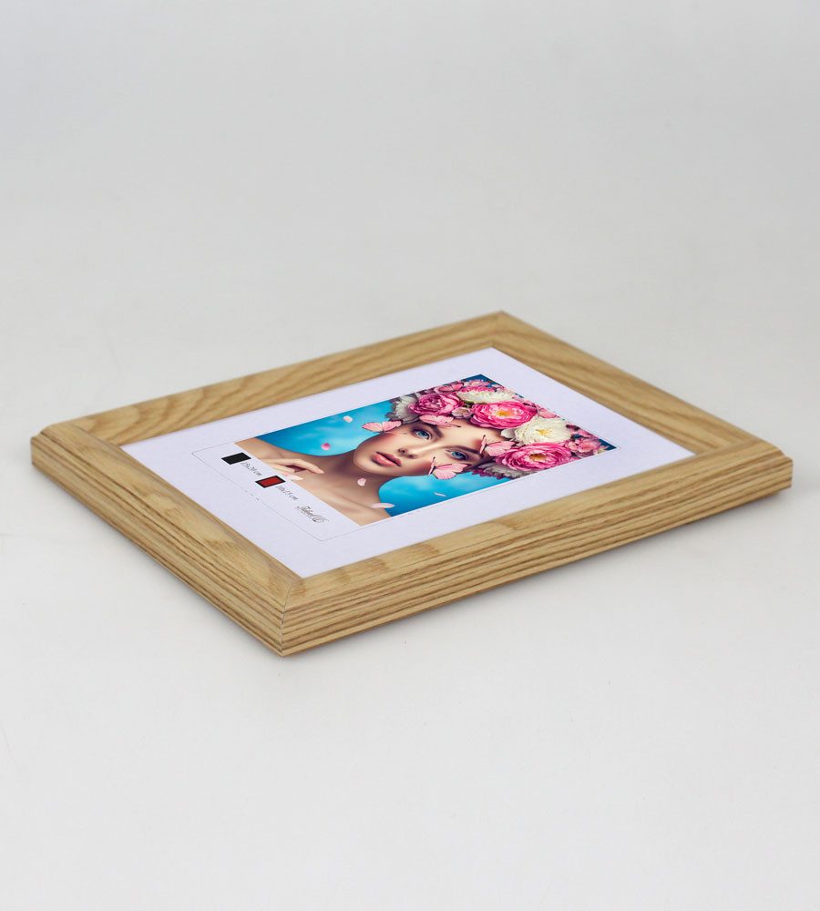 IDEAL TREND Bilderrahmen Holzrahmen mit Kunststoffglas günstig online kaufen