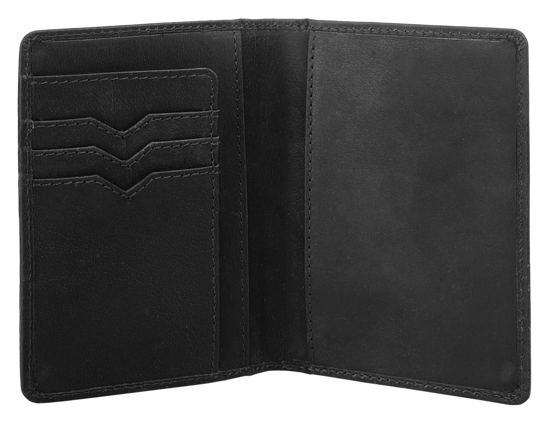 Brieftasche, schwarz echt X-Zone Leder