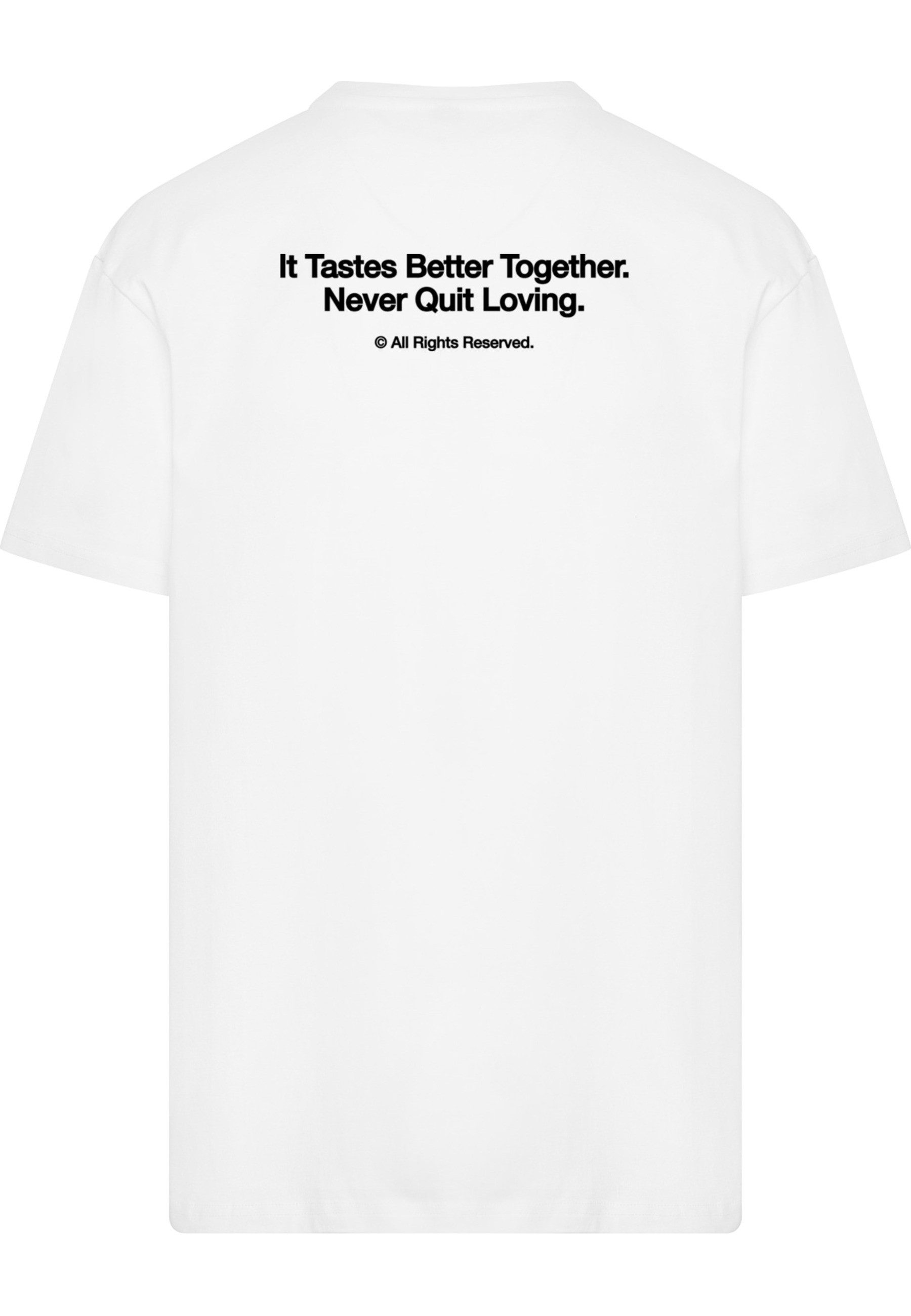 Upscale by Mister Tee T-Shirt Upscale by Mister Tee Never Quit Heavy Oversize Tee (1-tlg)