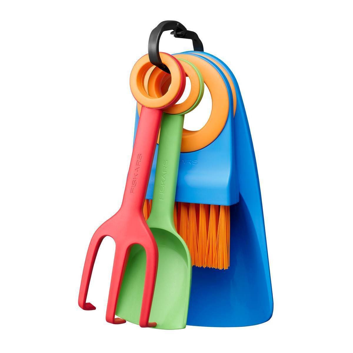 Fiskars Spielzeug-Gartenset Fiskars MyFirstFiskars Handgeräte für Kinder, 4-in-1-Set, Spielzeug, (4-tlg)