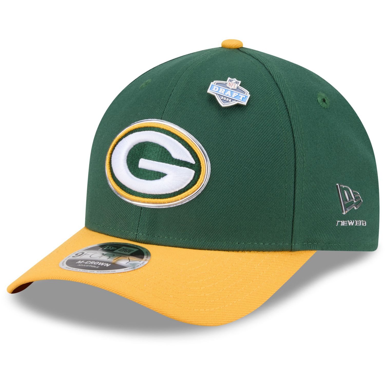 Snapback Cap 9Forty MCrown NFL 2026 DRAFT Green Bay Packers