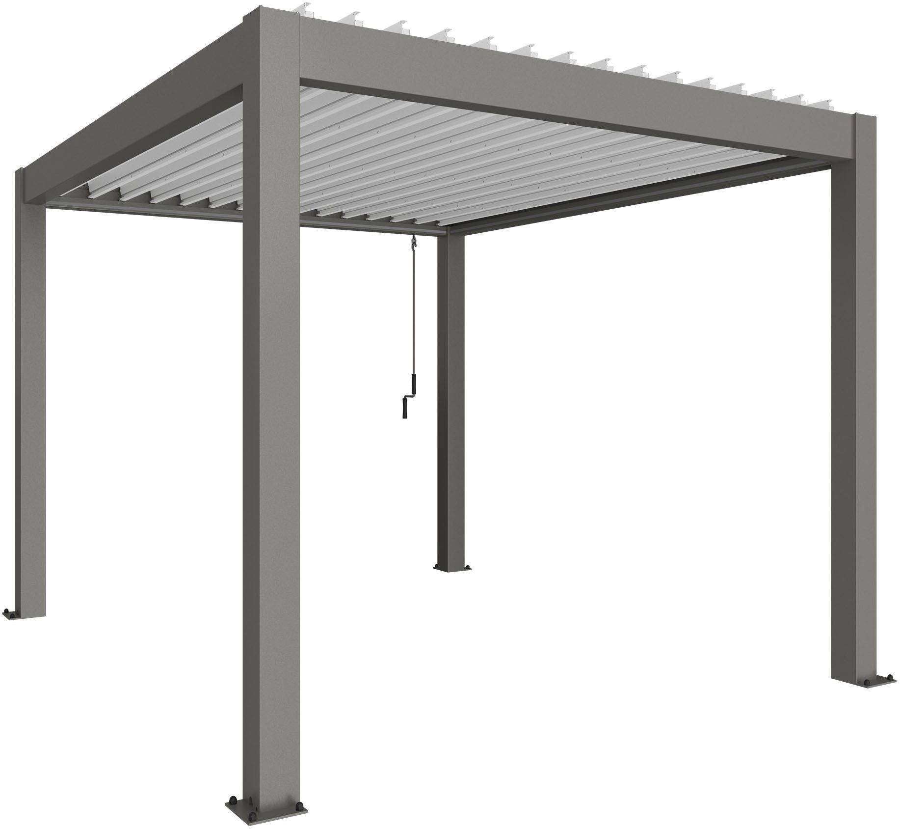 Biohort Pergola 3x3,5, verschiedene Farben, BxTxH: 312x367,5x264 cm, ausgezeichnet mit dem Red Dot Design Award