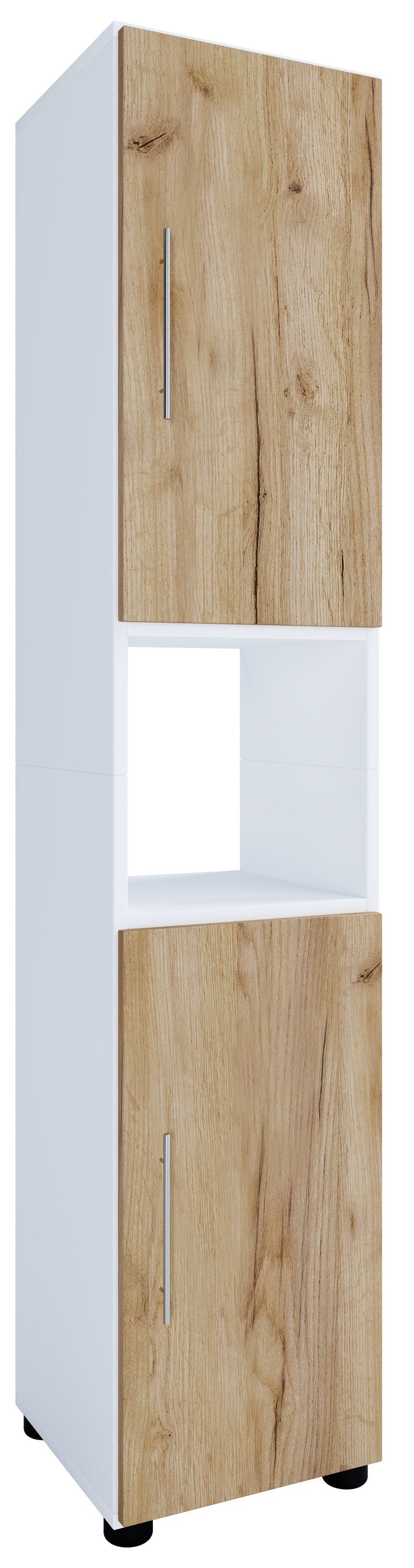 VCM Hochschrank Holz Badmöbel Badschrank Hochschrank günstig online kaufen
