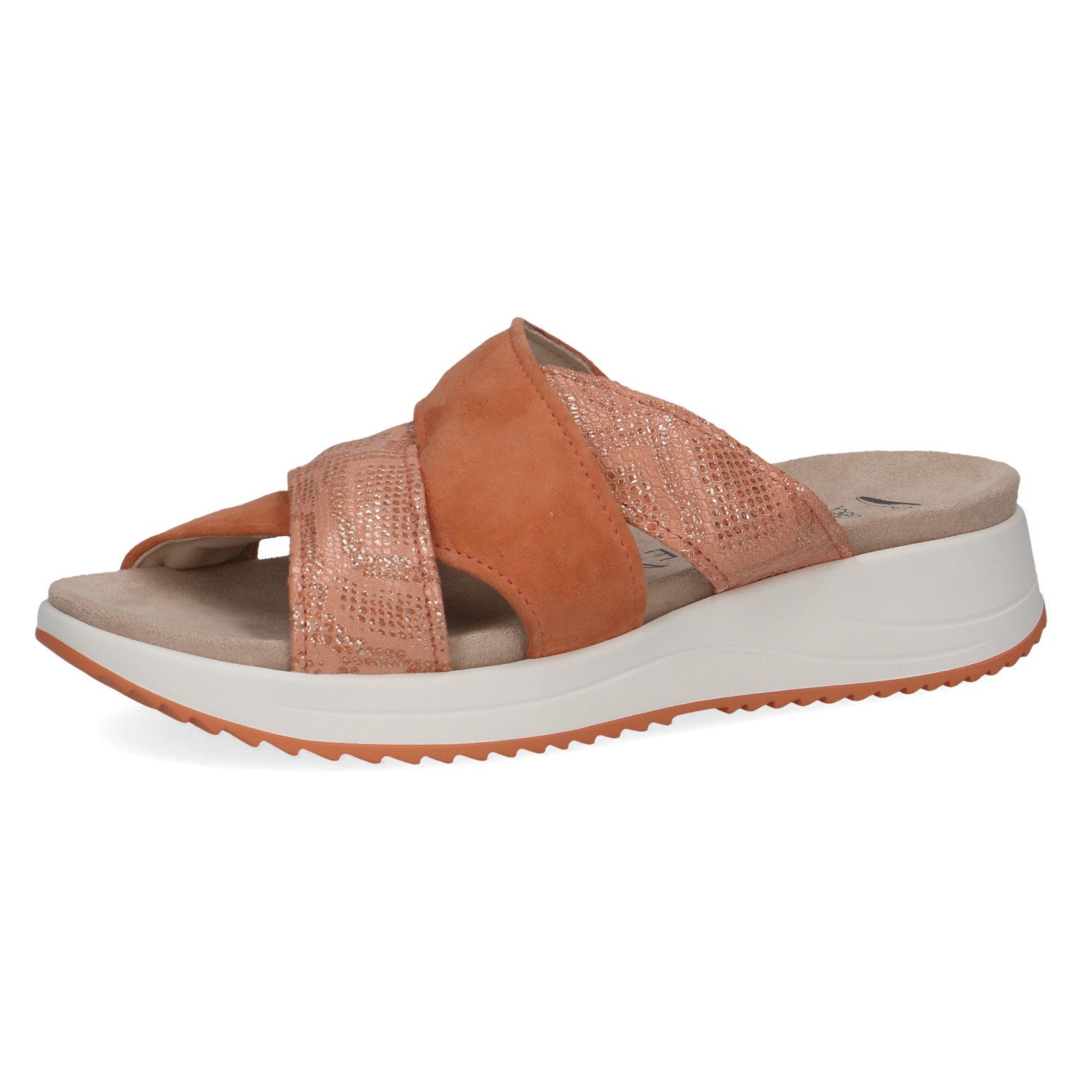 Caprice CAPRICE Damen Pantolette 9-27203-42-660 ORANGE COMB Pantolette