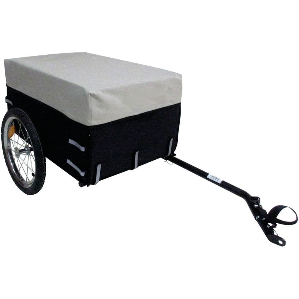 Point Fahrradlastenanhänger Point Lastenanhänger "T5" Schwarzer Stahlrahmen schwarz schwarz 610047