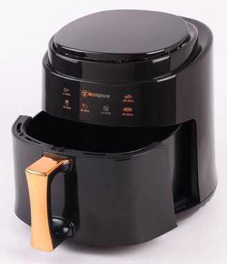 Westinghouse Heißluftfritteuse WKAFJWS0801 Air Fryer, 5,5 L Kapazität, 6 Programme, max. 210 °C, Timer