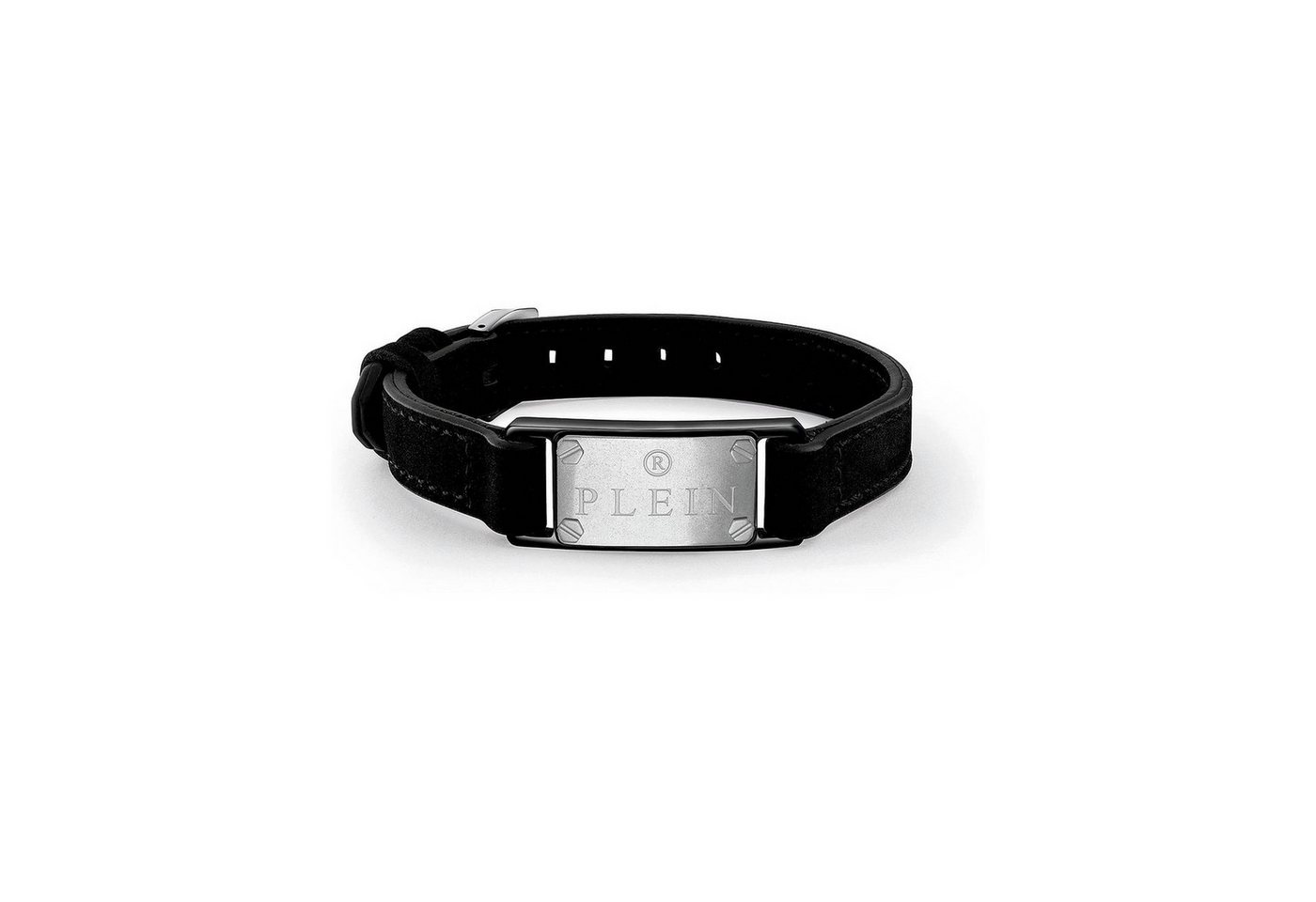 PHILIPP PLEIN Lederarmband $Kull Bones