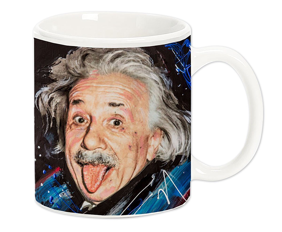 Close Up Tasse Albert Einstein Tasse