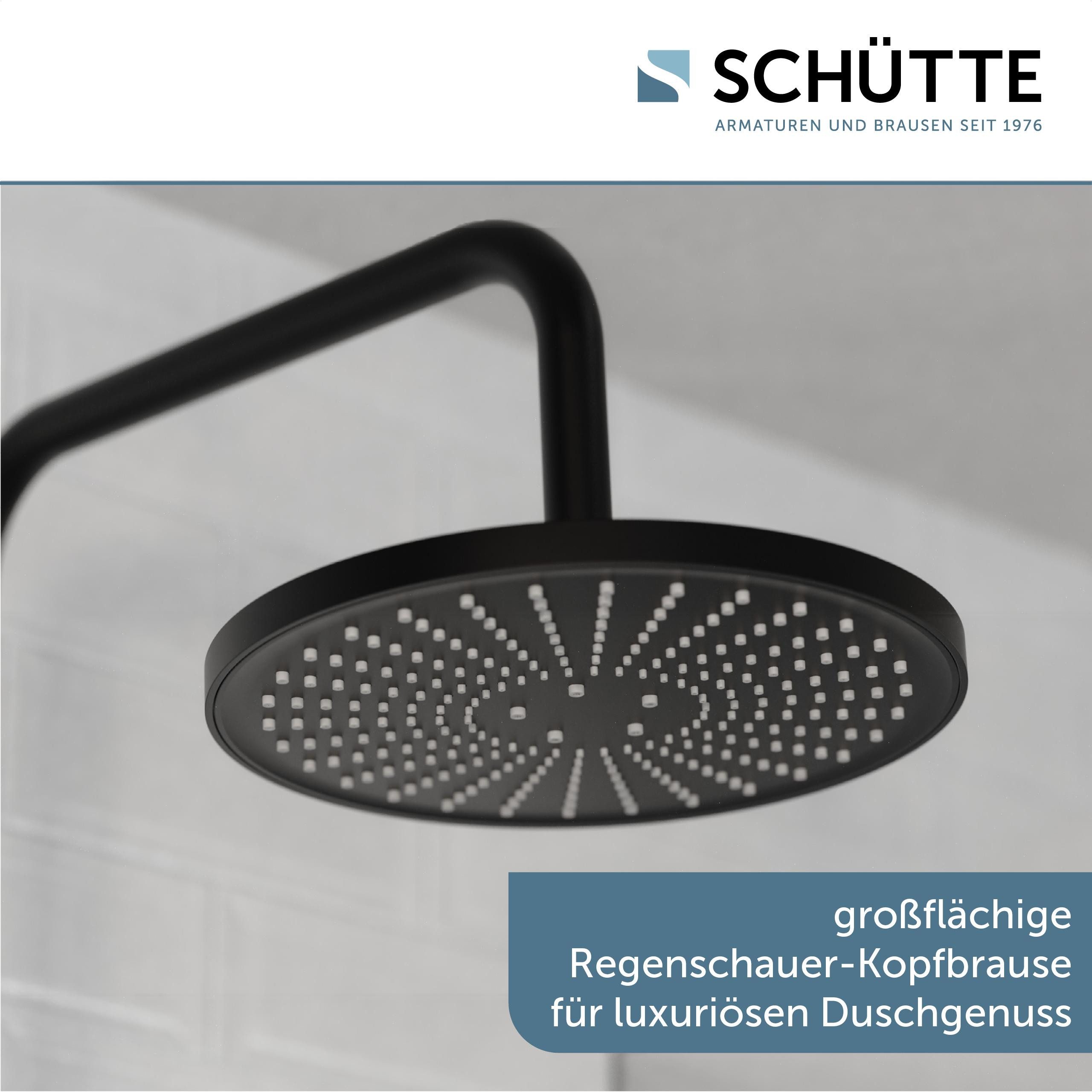 Schütte Duschbrause ADRIA, (Set), mit Thermostatarmatur, 3-fach verstellbar, Antikalk-Noppen