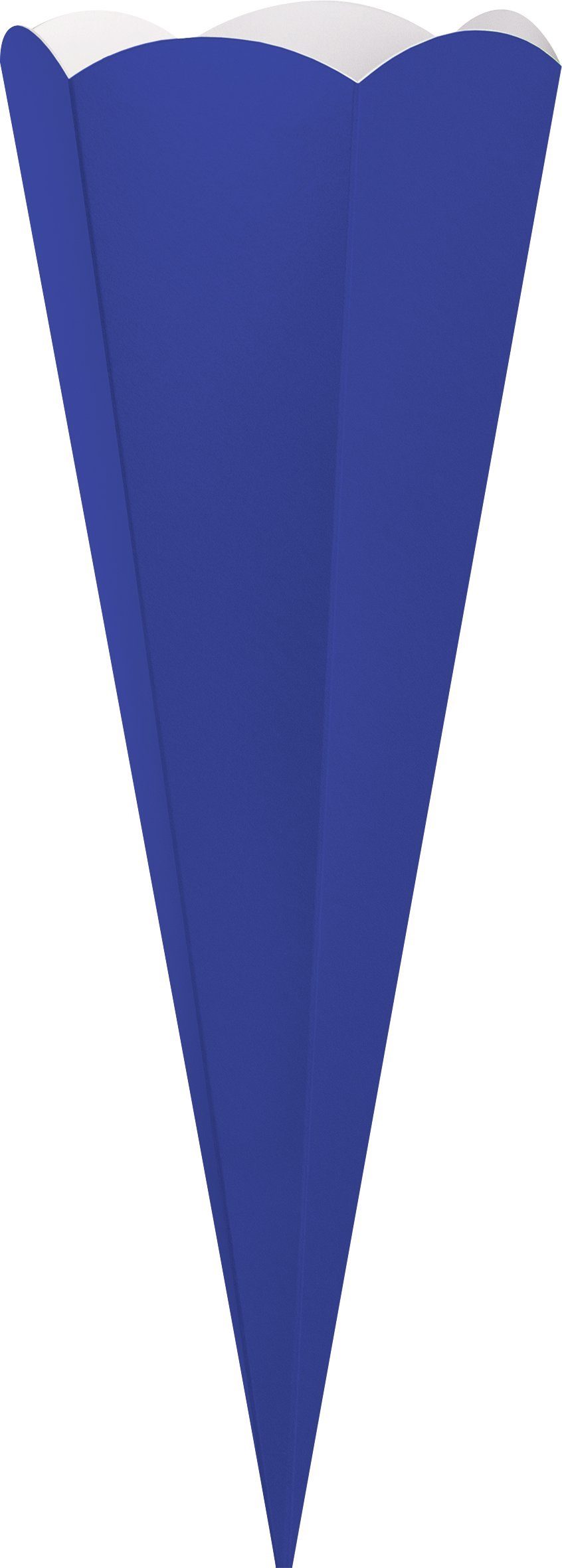 Heyda Schultüte Geschwister-Schultüten-Zuschnitt, 41 cm Königsblau