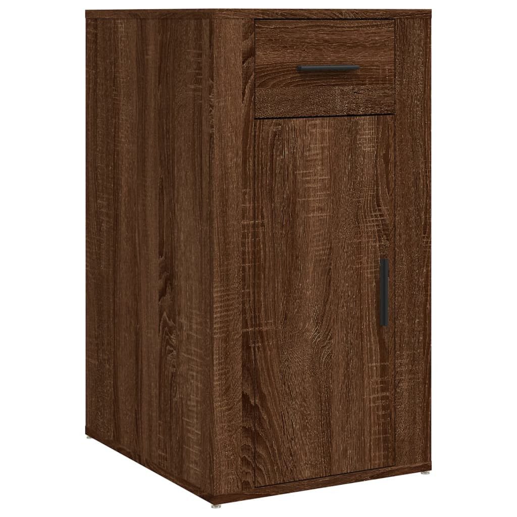 vidaXL Stauraumschrank Büroschrank Braun Eichen-Optik 40x49x75 günstig online kaufen