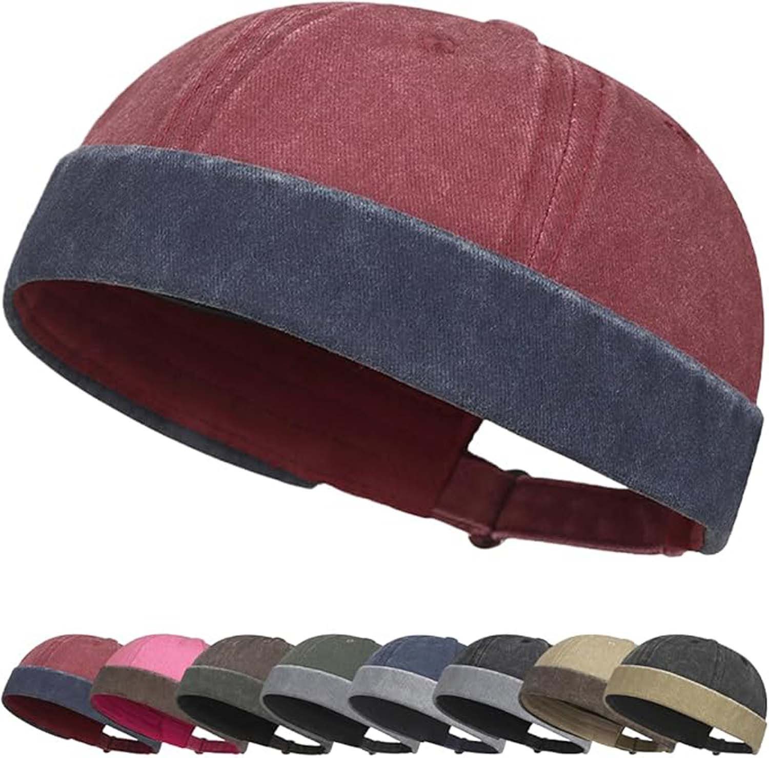 Zaewry Dockermütze Fisherman Beanie Herren Damen Seemannsmütze