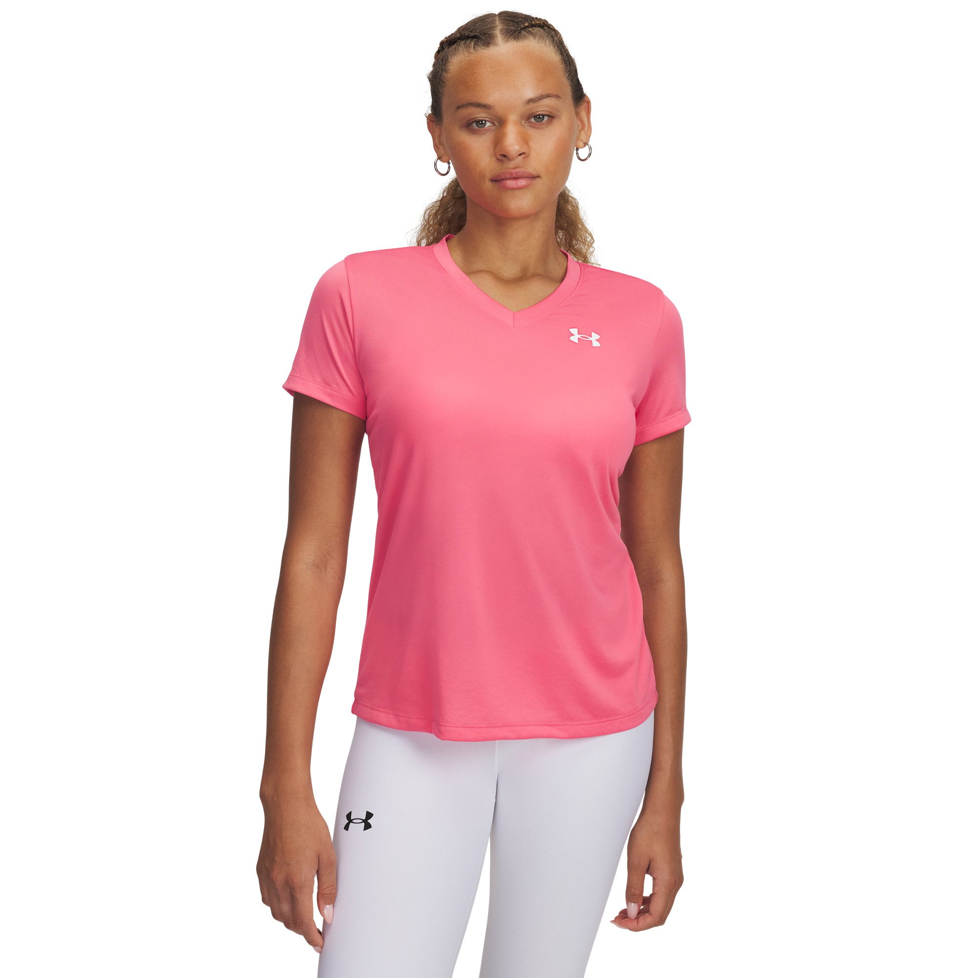 Under Armour® T-Shirt Under Armour Damen T-Shirt Tech SSV- Solid 1384229