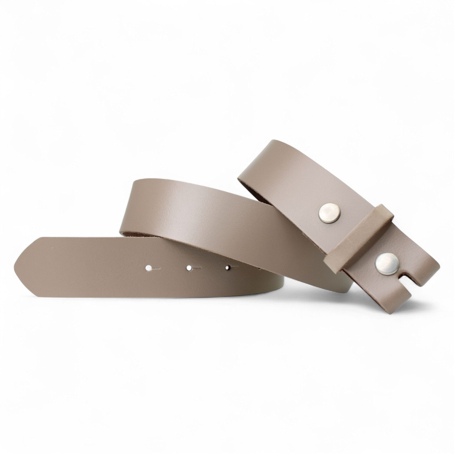 FRONHOFER Ledergürtel Damen Wechselgürtel 4cm (1-St) Druckknopf, wechselbar, ohne Schnalle