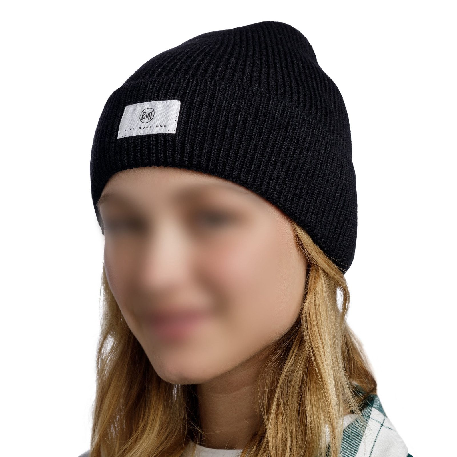 Buff Strickmütze Knitted Beanie Drisk mit breitem Umschlag