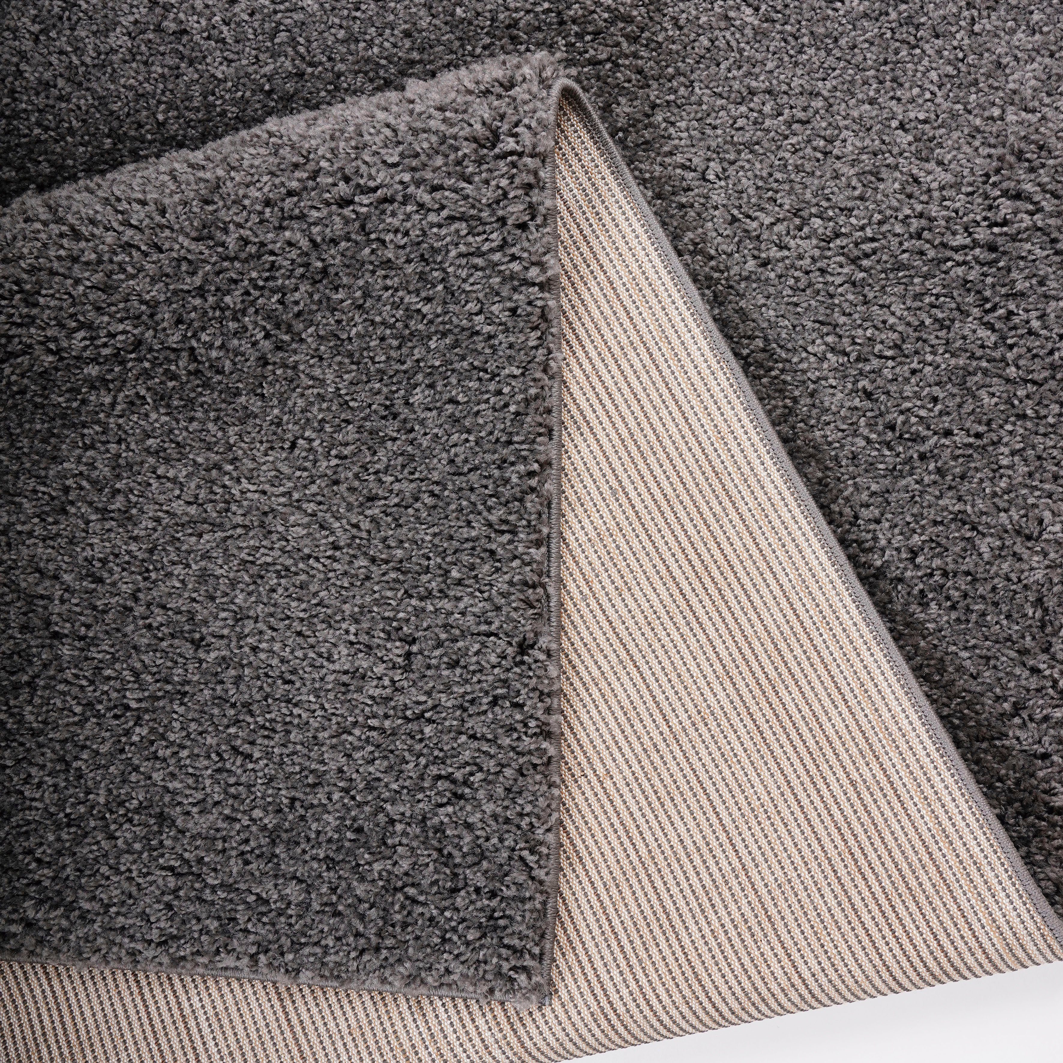 OTTO home Hochflor-Teppich Aviv, in Standard- und Premium-Qualität, 30 mm oder 45 mm Höhe, rechteckig, Uni Farben, einfarbig, weich, kuschelig, Läufer, Kundenli – Bild 5 von 5