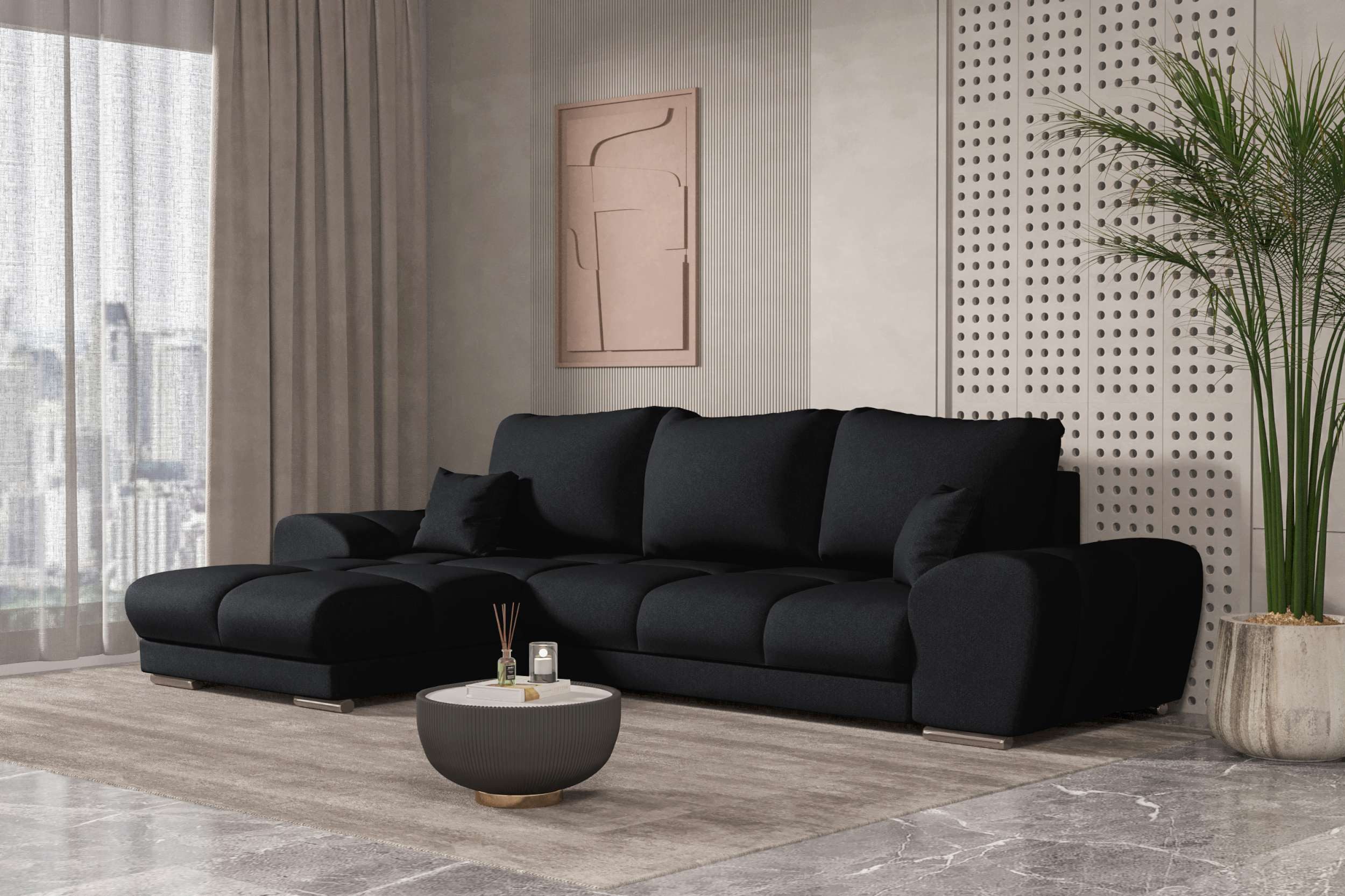 99rooms Ecksofa Antalya, Sofa L-Form, Eckcouch, günstig online kaufen