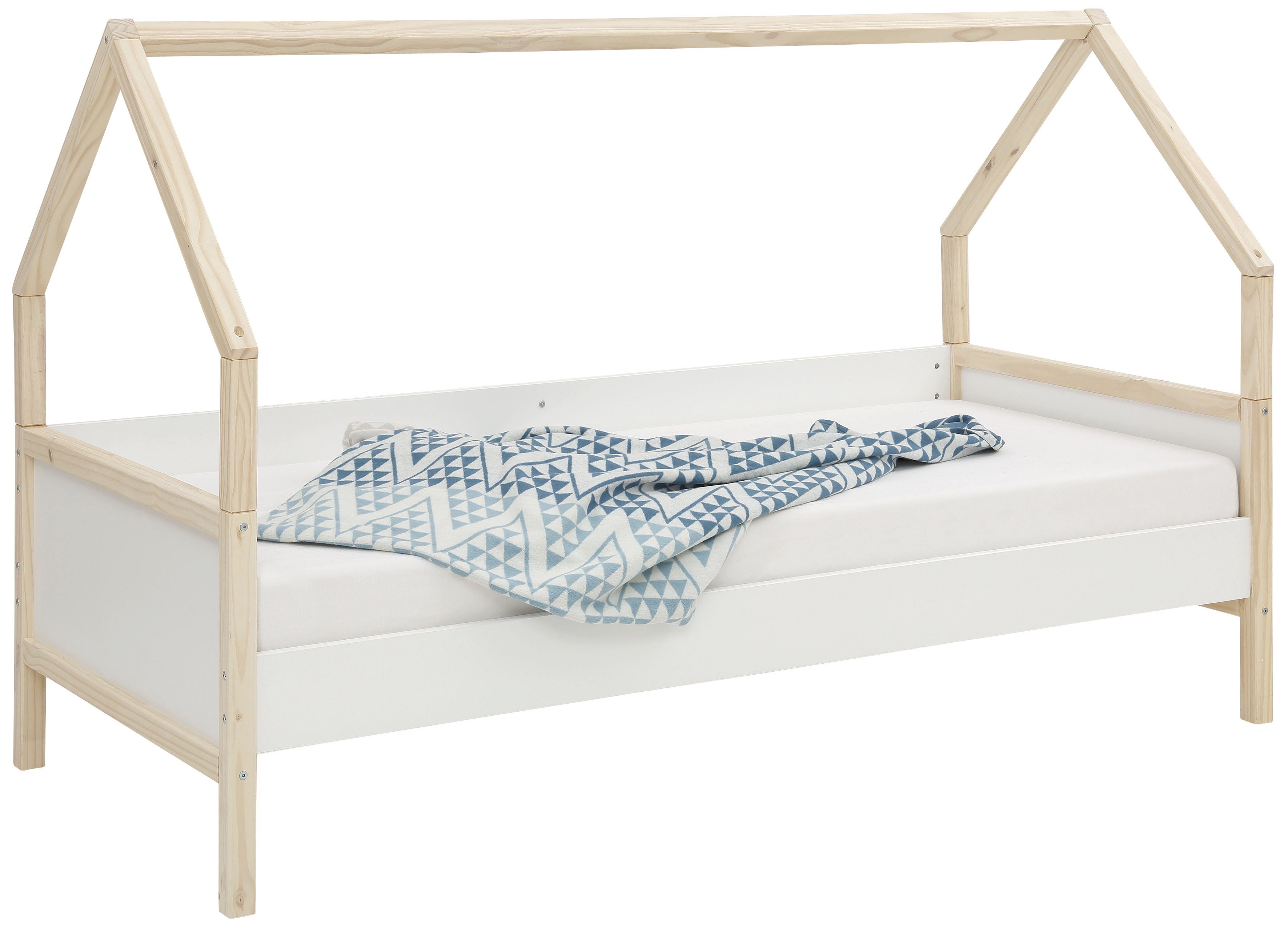 OTTO home Daybett Janne, Kiefernholz, in verschiedenen Farbvarianten, Liegefläche 90x200 cm