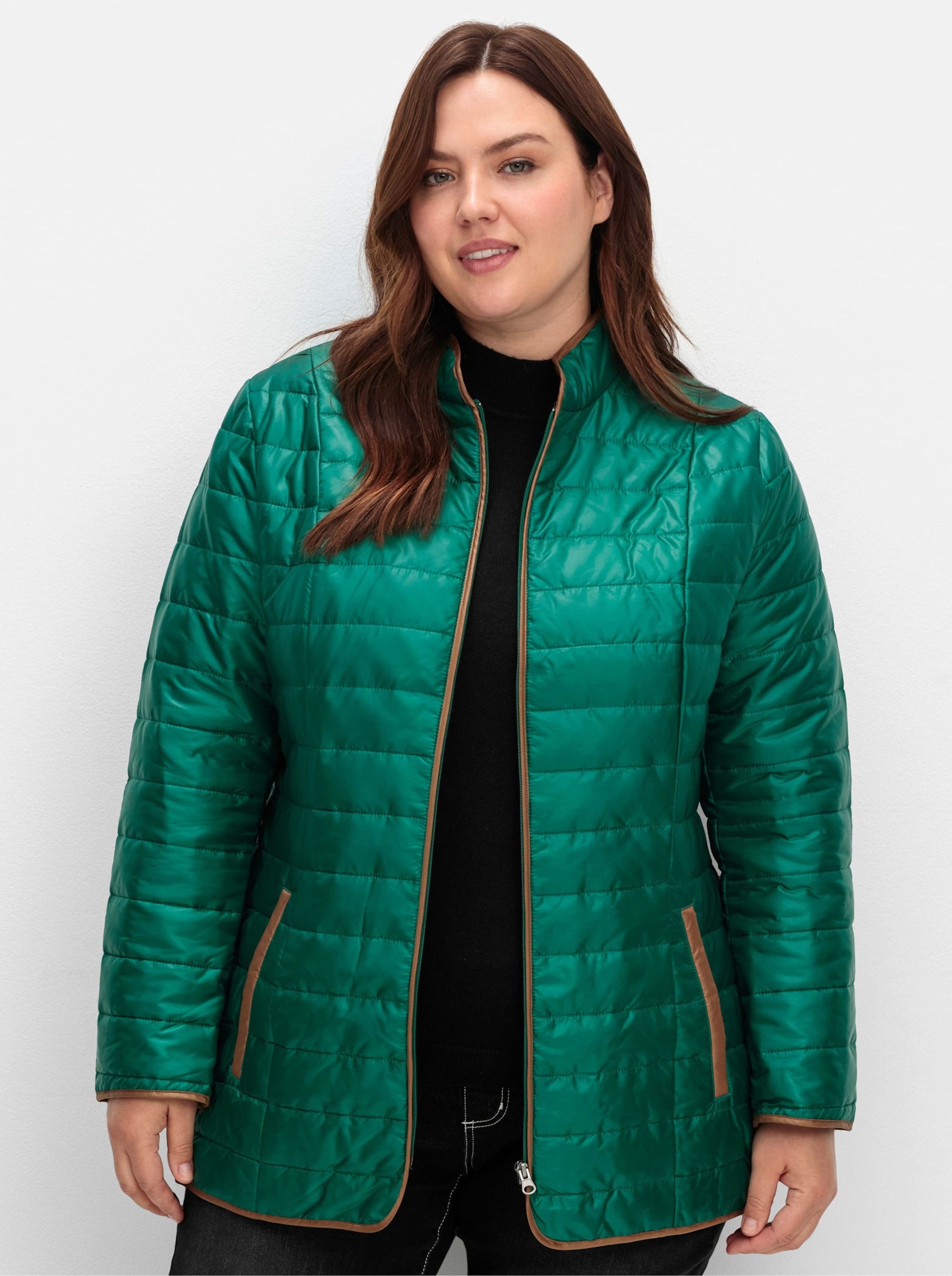 Sieh an! Allwetterjacke Steppjacke Langarm