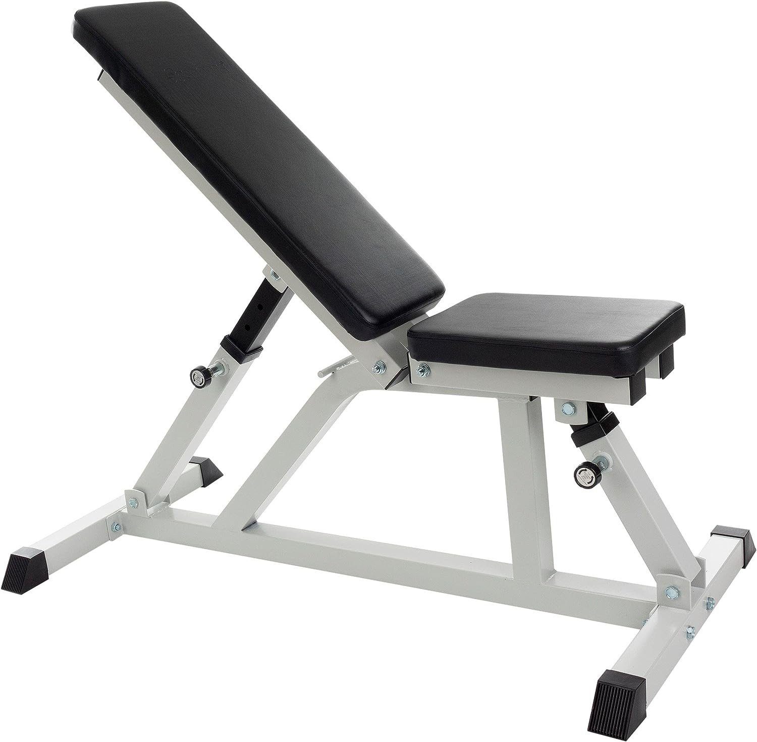 Trainingsbank Fitnessbank, Bauchtrainer Flachbank Hantelbank Schrägbank (1-tlg) ScSPORTS®