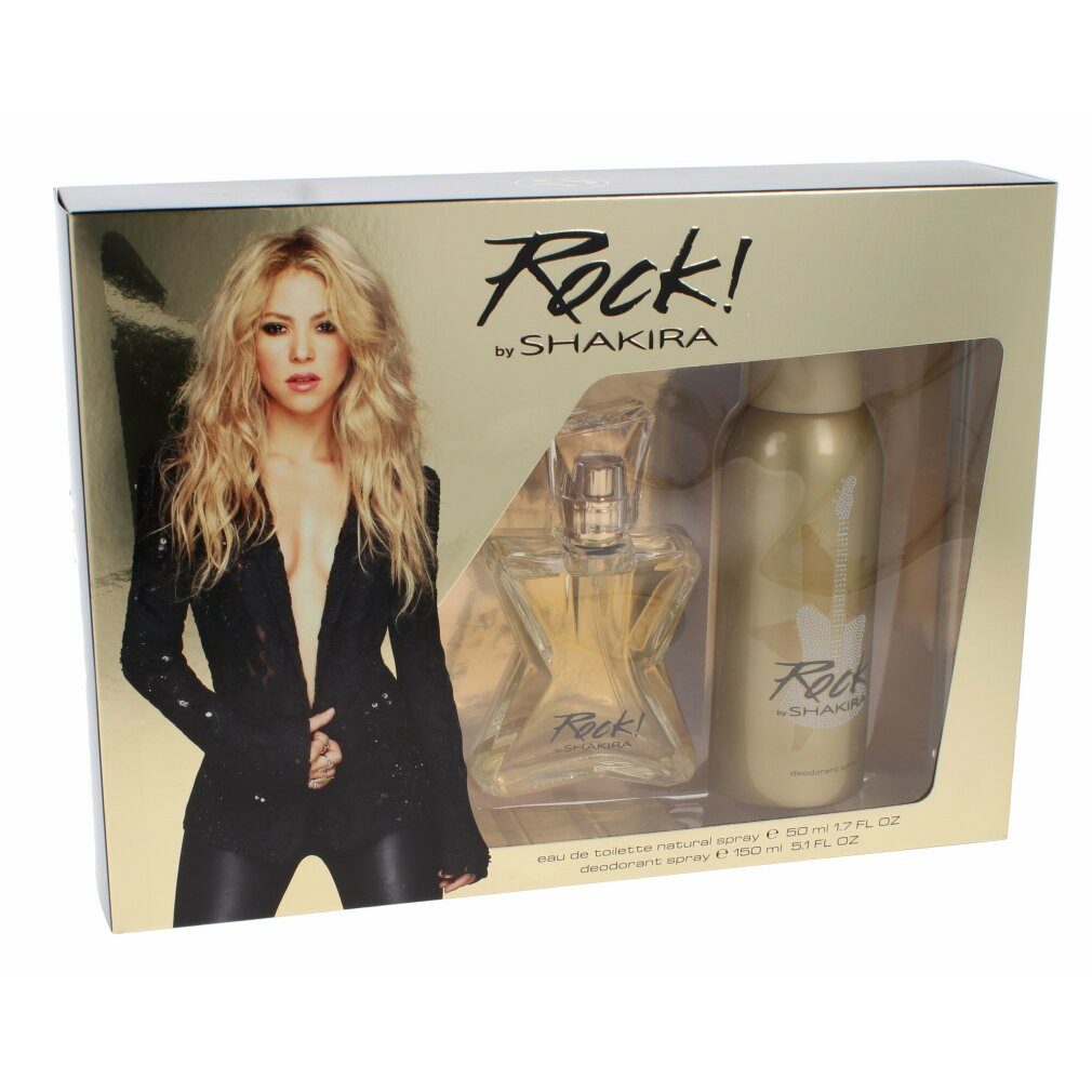 Shakira Duft-Set Rock! by Geschenkset 50ml EDT + 150ml Deodorant Spray