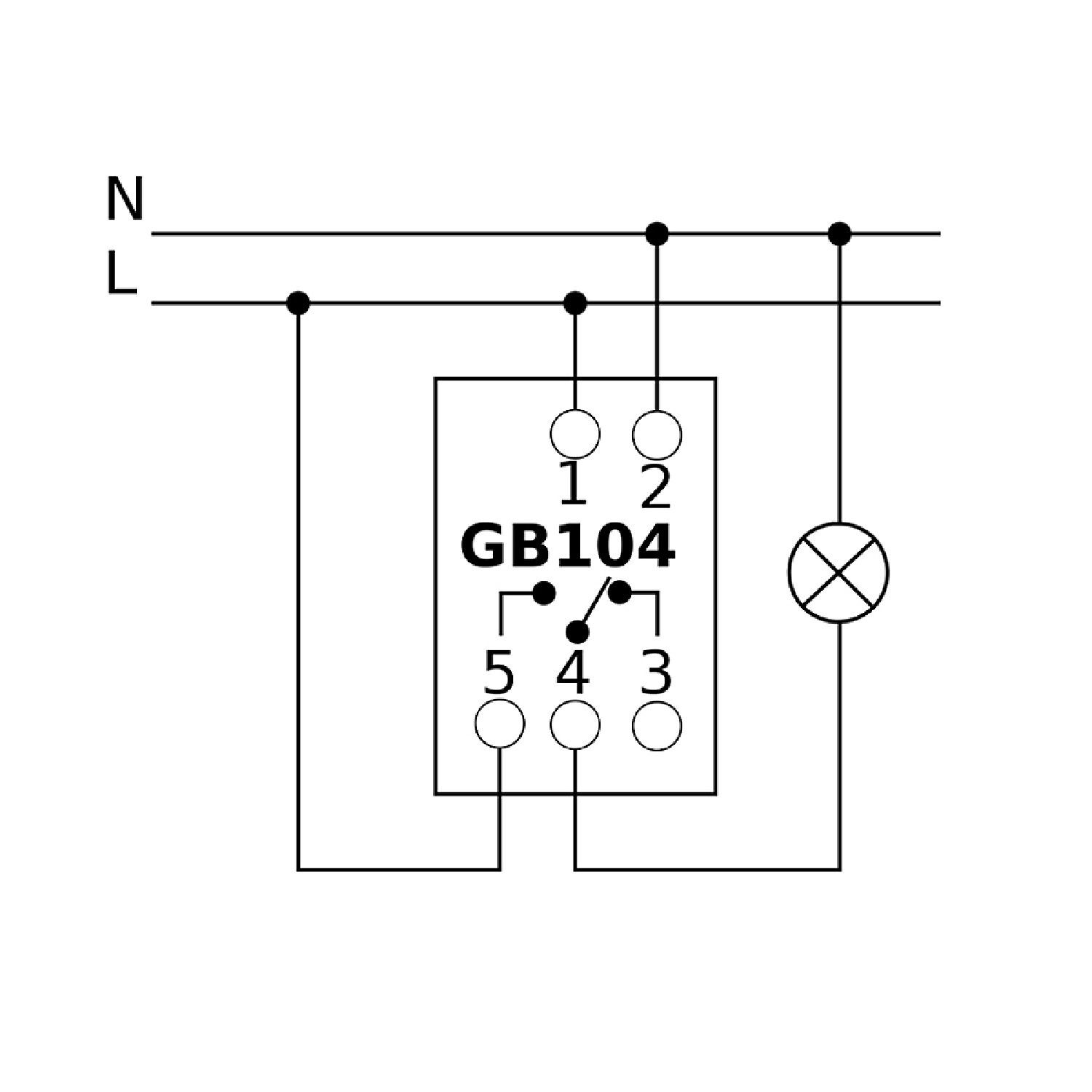 GreenBlue LCD Programmer Zeitschaltuhr GB104, Timer Din-Schiene