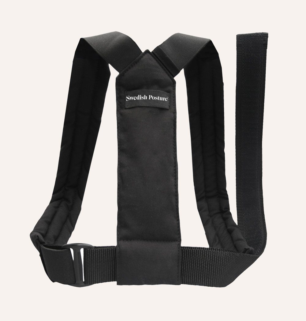 Swedish Posture Schulterbandage FLEXI POSTURE BRACE - für eine bessere Körperhaltung, für den täglichen Gebrauch schwarz