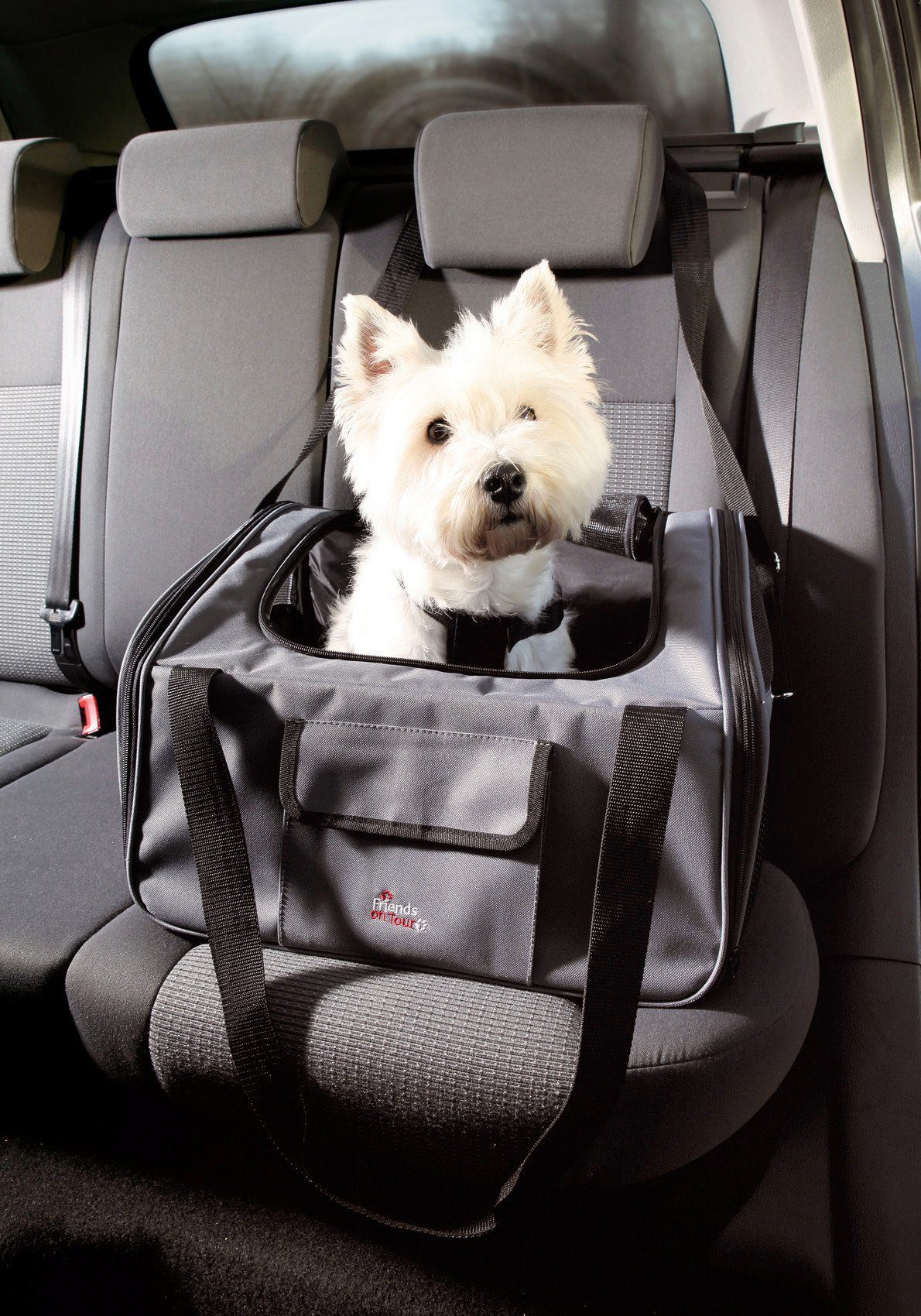 TRIXIE Tiertransporttasche »Autositz«, BxTxH 44x30x38 cm, für kleine