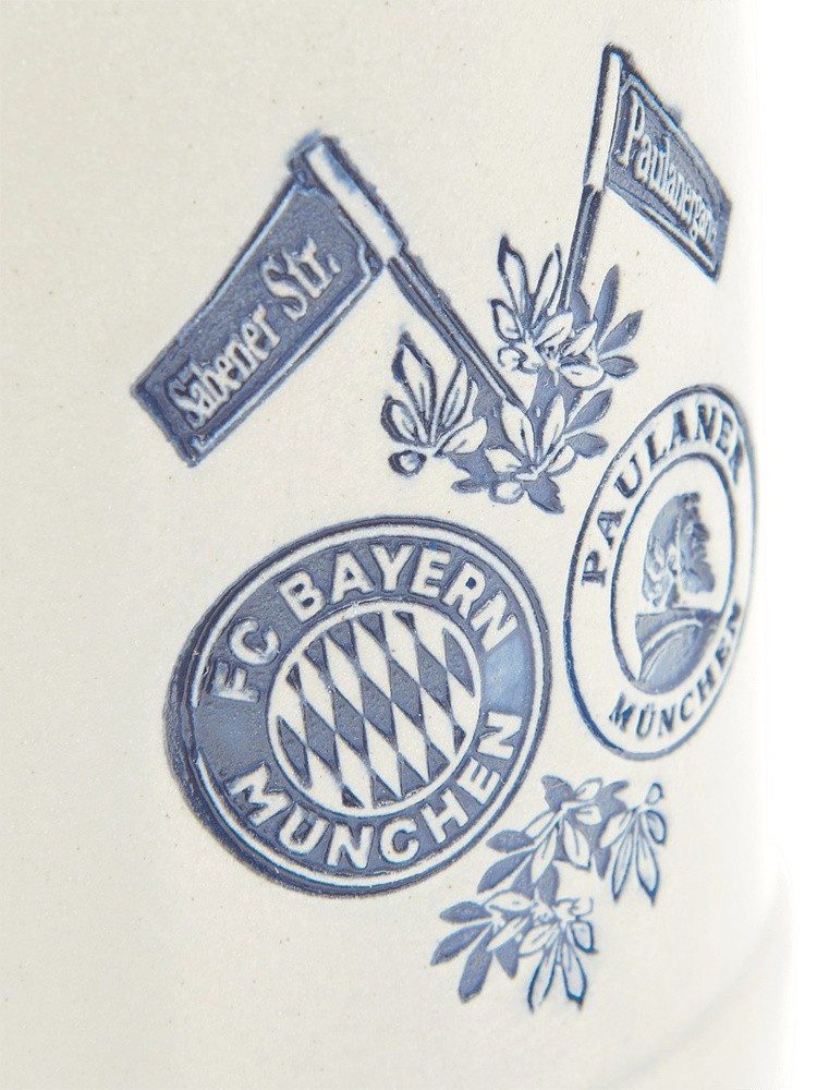 FC Bayern München Becher Bierkrug 0,5l