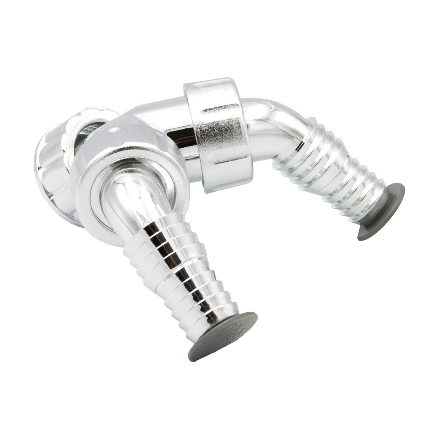 Haas Otto Siphon Haas Doppelschlauchtülle für PE-Unterputz-Geräte-Siphon