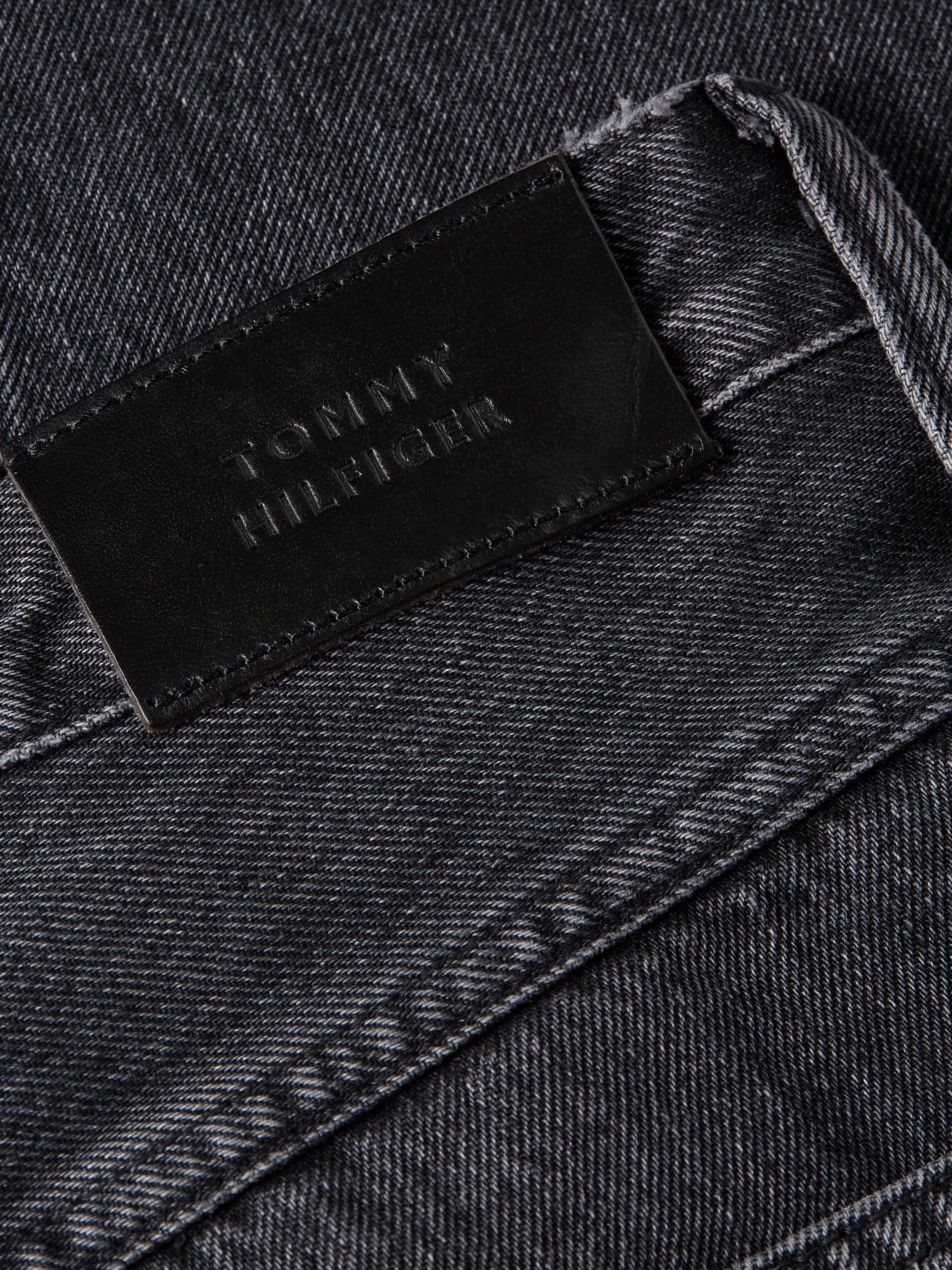 Tommy Hilfiger Bequeme mit dark Jeans Markenlabel blue