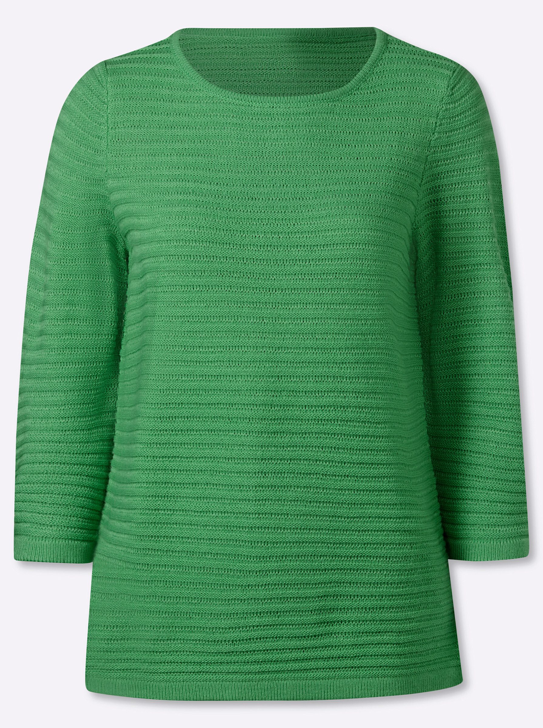 Strickpullover 3/4-Arm-Pullover 3/4-Arm
