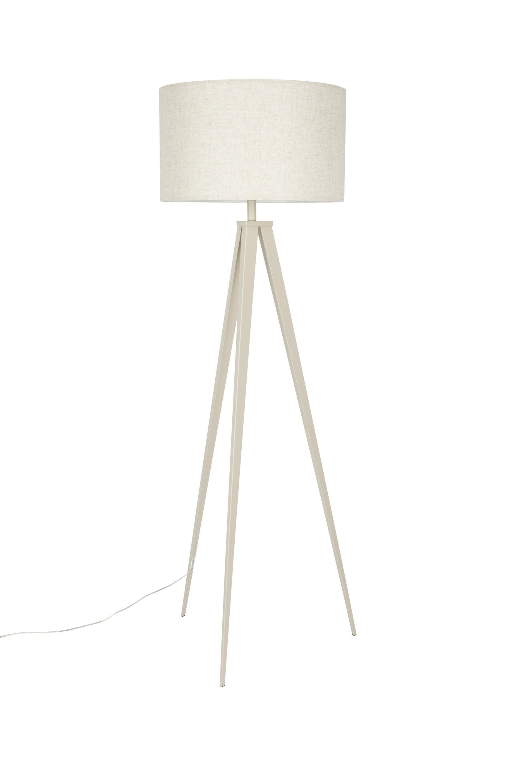 Zuiver Stehlampe Design Stehlampe Tripod Beige Modernes Dreibein-Gestell Zuiver, ohne Leuchtmittel