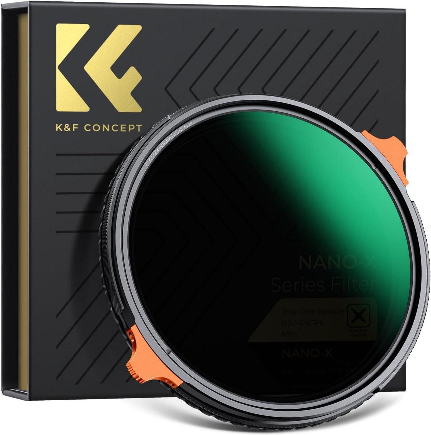 67mm ND&CPL Filter Nano-X True Color Multifunktional 2-in-1 Graufilter