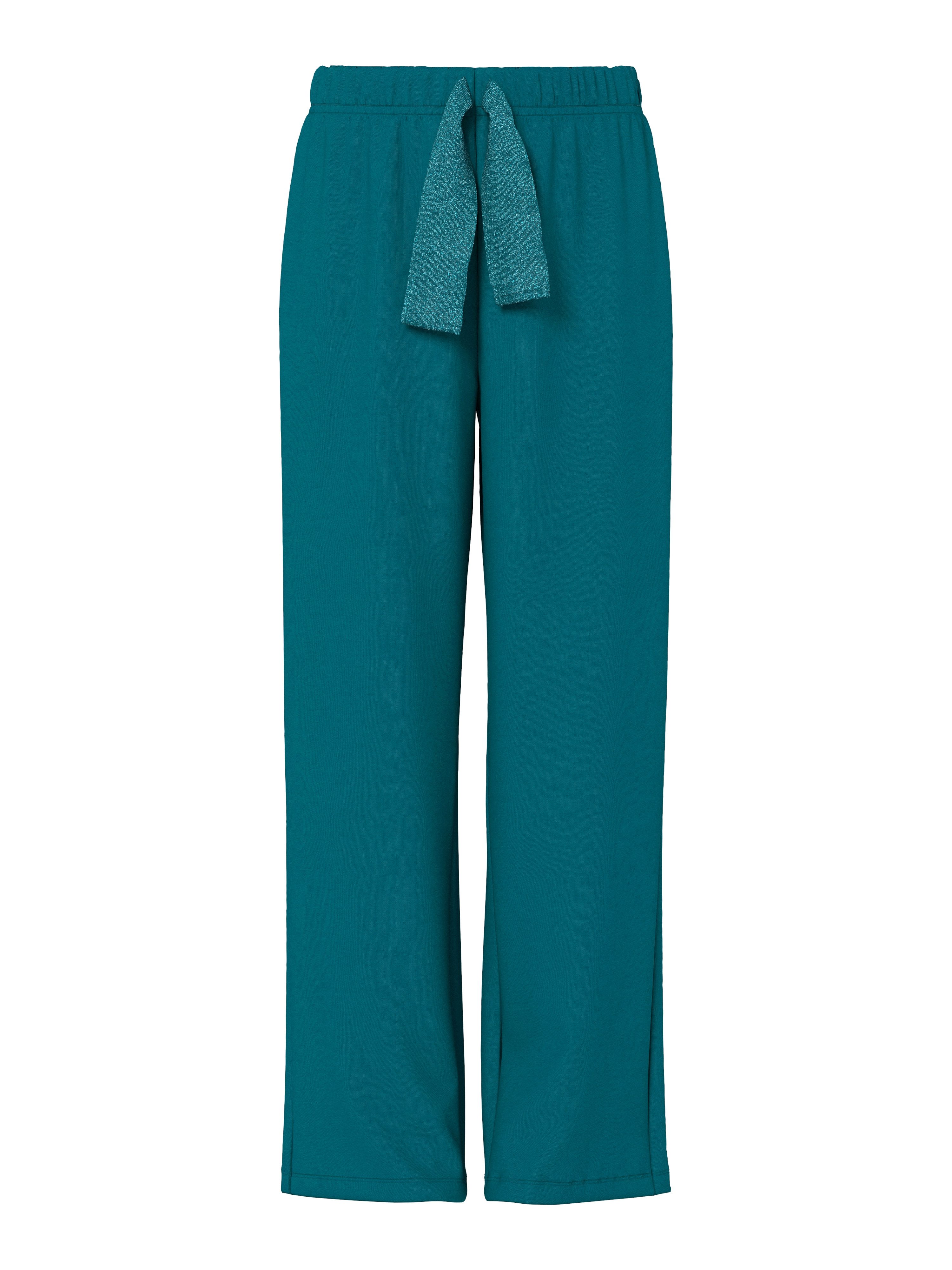 pieces Sweathose PCCHILLI WIDE GLITTER SWEAT PANT NOOS BC Baumwollmischung