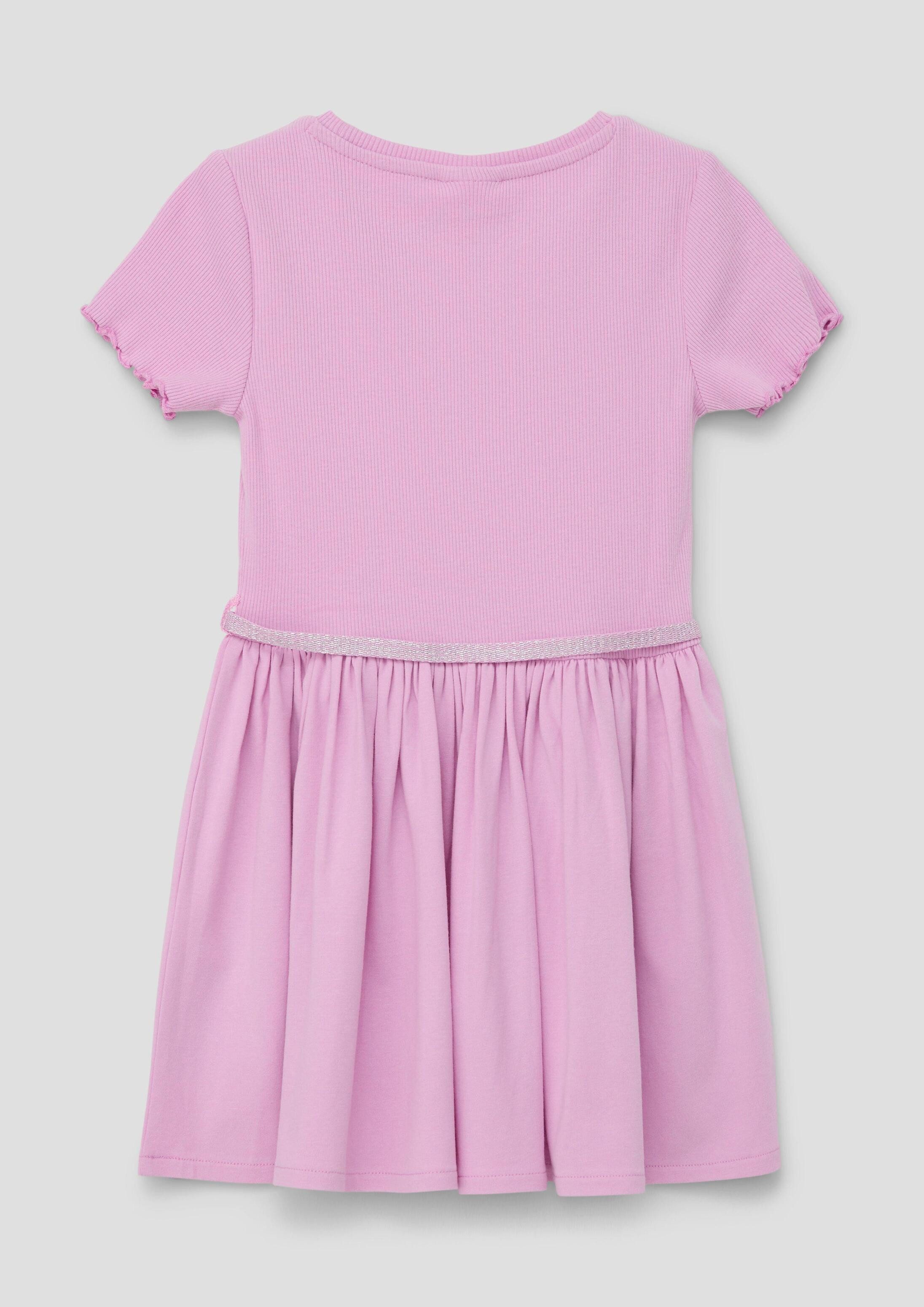 s.Oliver Minikleid Kleid Kleid mit abnehmbaren Glitzergürtel