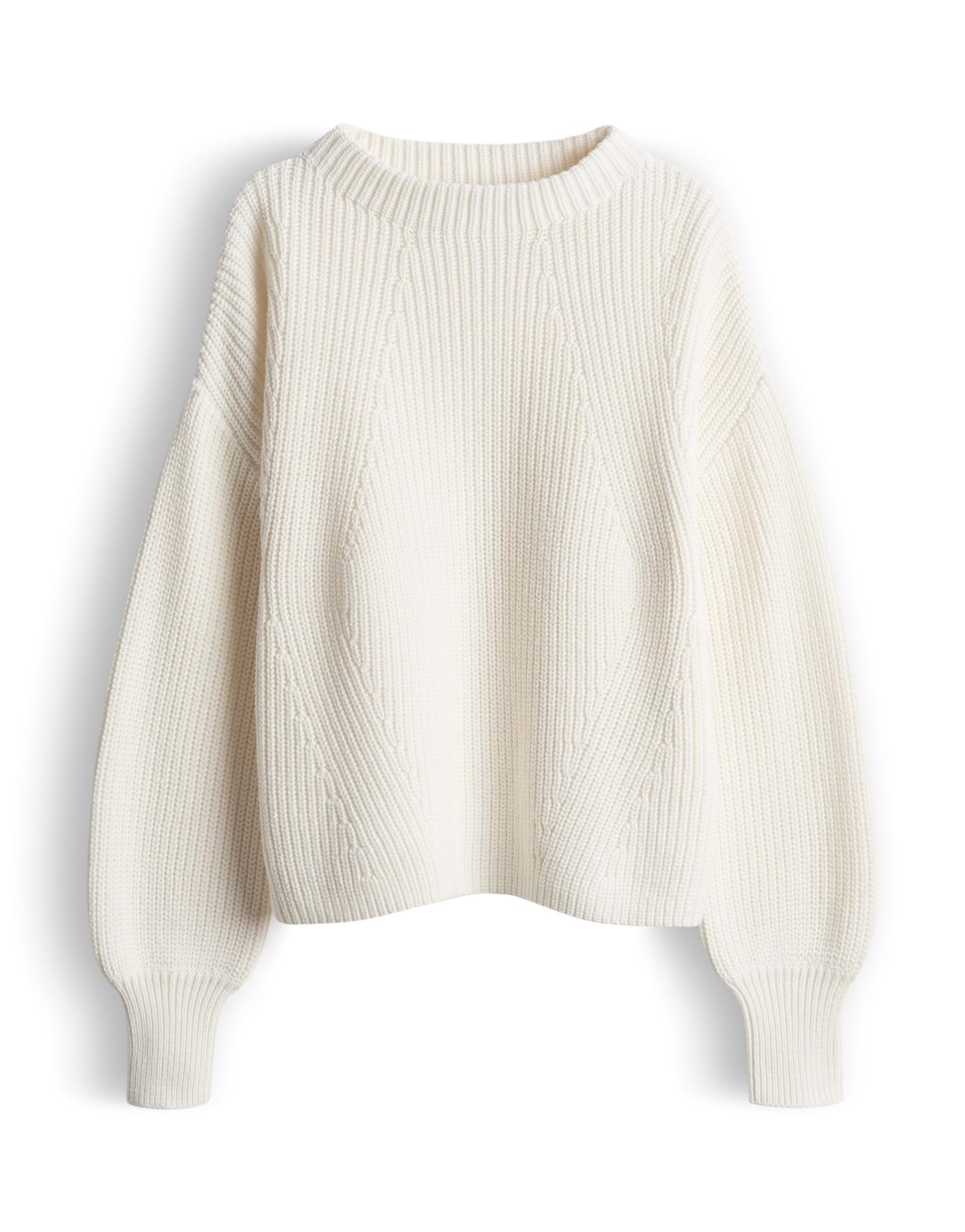 someday Strickpullover TELLINA TEXTURE Regular im Baumwollmix lockere Passform, gerader Schnitt, Rippstruktur, pflegeleicht