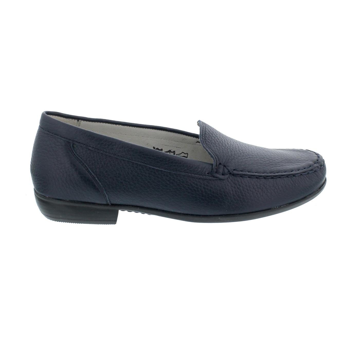 Waldläufer Hina, Mokassin, Hirschleder (Glattleder), notte, Weite H 43 Slipper