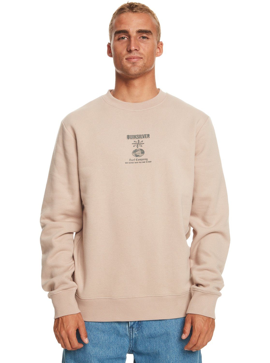 Quiksilver Sweatshirt Surf The Earth Goat