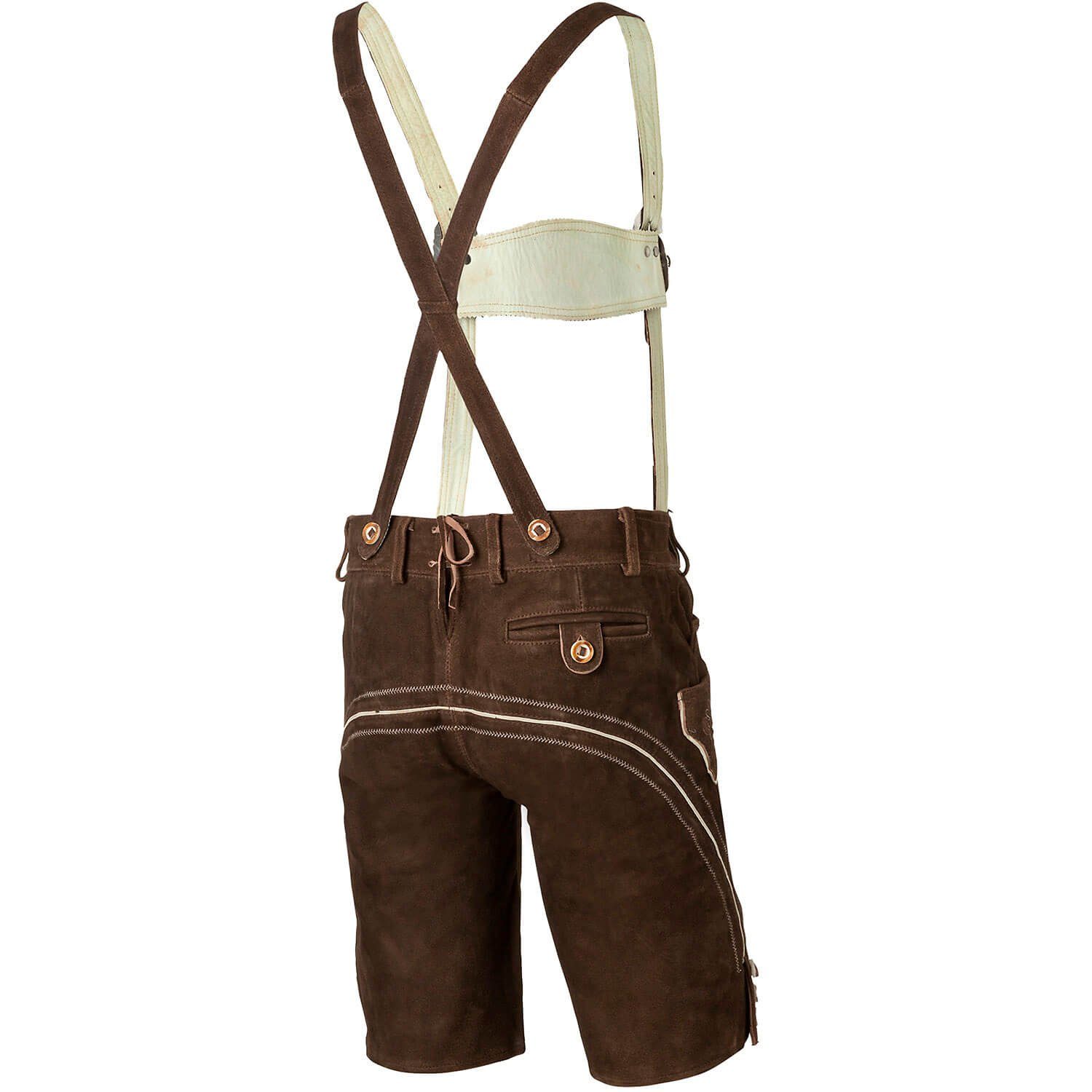 Wiesnkönig Trachtenlederhose Lederhose Tegernsee K13 kurz günstig online kaufen