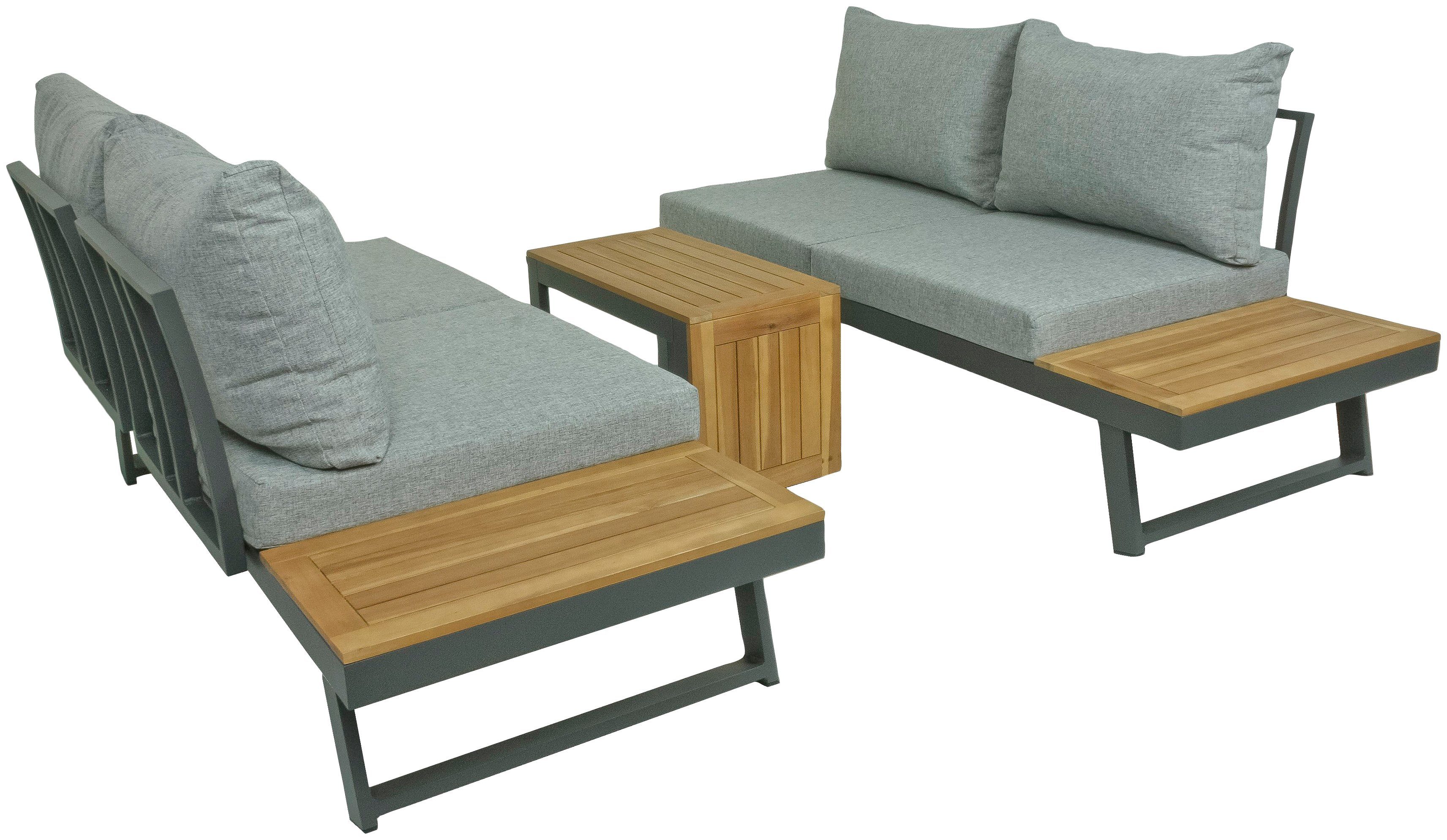 Garden Pleasure Garten-Essgruppe FELICE, (1-tlg), mit bequemer Polsterung