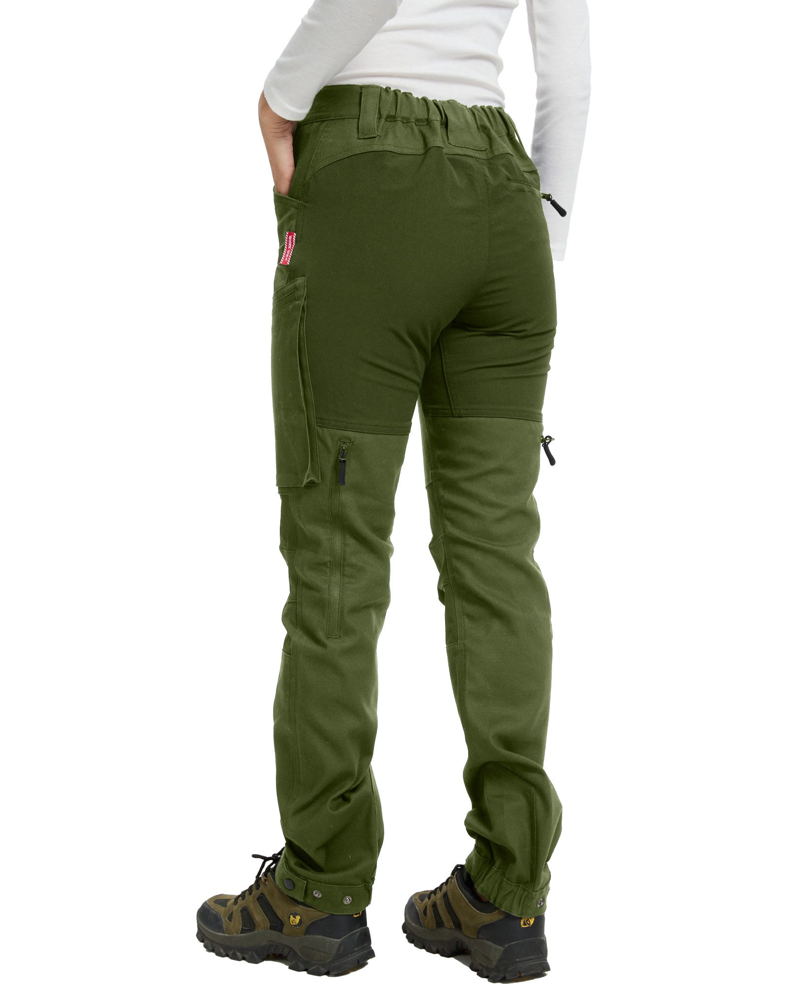 WORK IDEA Trekkinghose Damen-Wanderhose, Stretch-Slim Fit, wasserabweisend günstig online kaufen