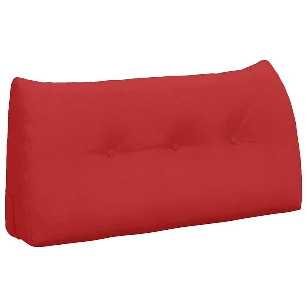 Rückenkissen Rücken Kissen Rot 100 x 24 x 50 cm Stoff
