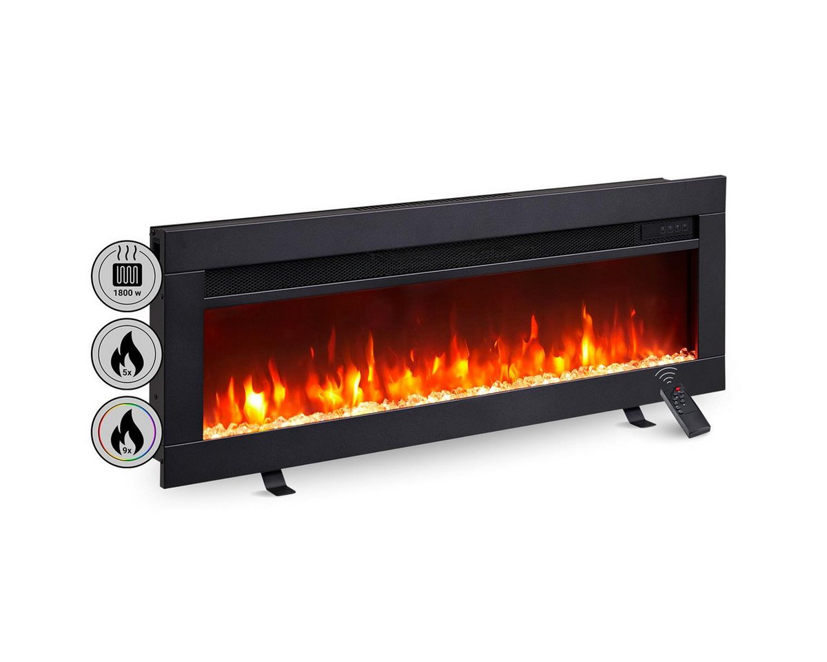 Balderia Elektrokamin Agnes 36, 3in1 Elektrokamin für Stand-, Wand- oder Einbau-Montage