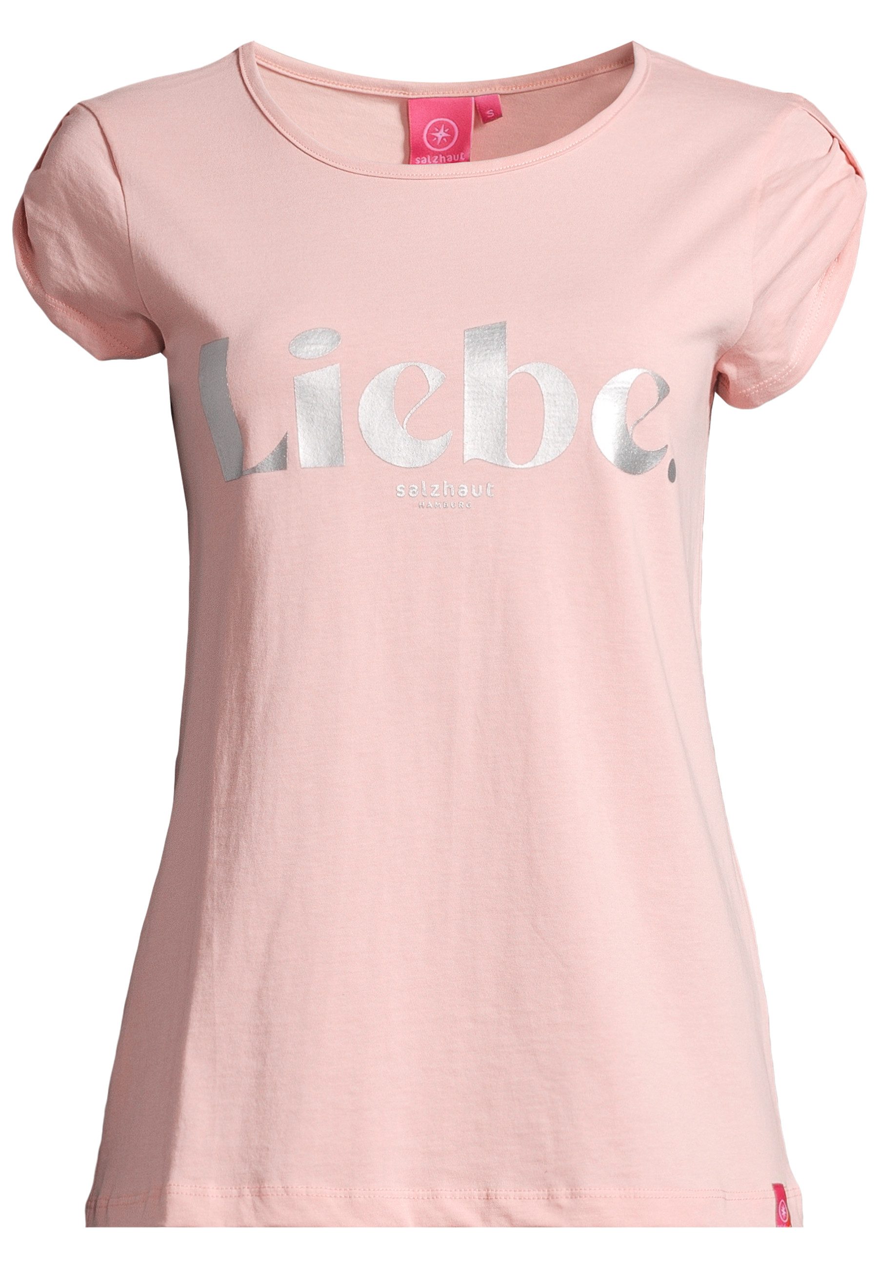 salzhaut T-Shirt BIIKE LIEBE Damen Tailliert günstig online kaufen