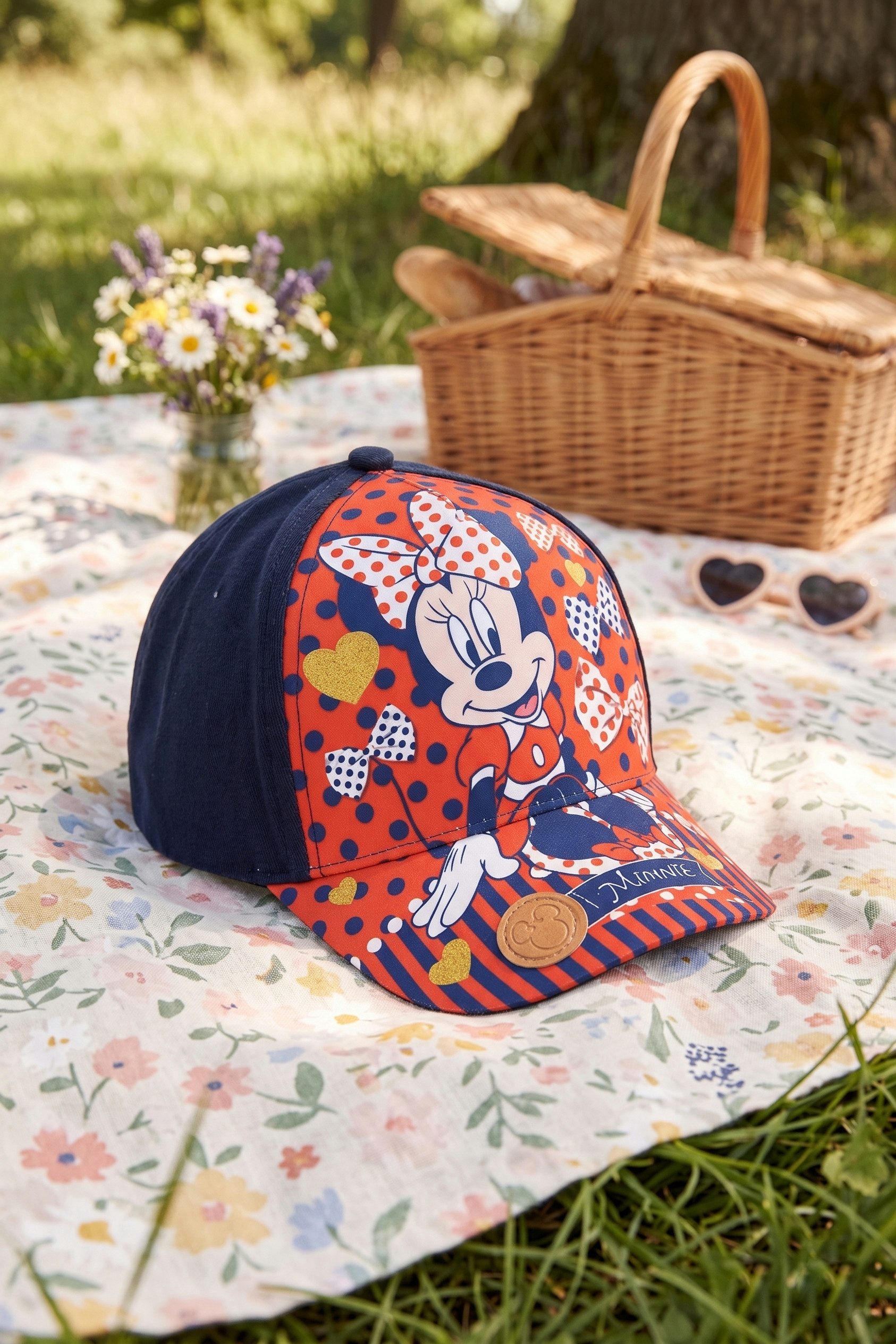 Disney Baseball Cap Disney Minnie Maus Kinder Mädchen Basecap Kappe Gr. 52 oder 54
