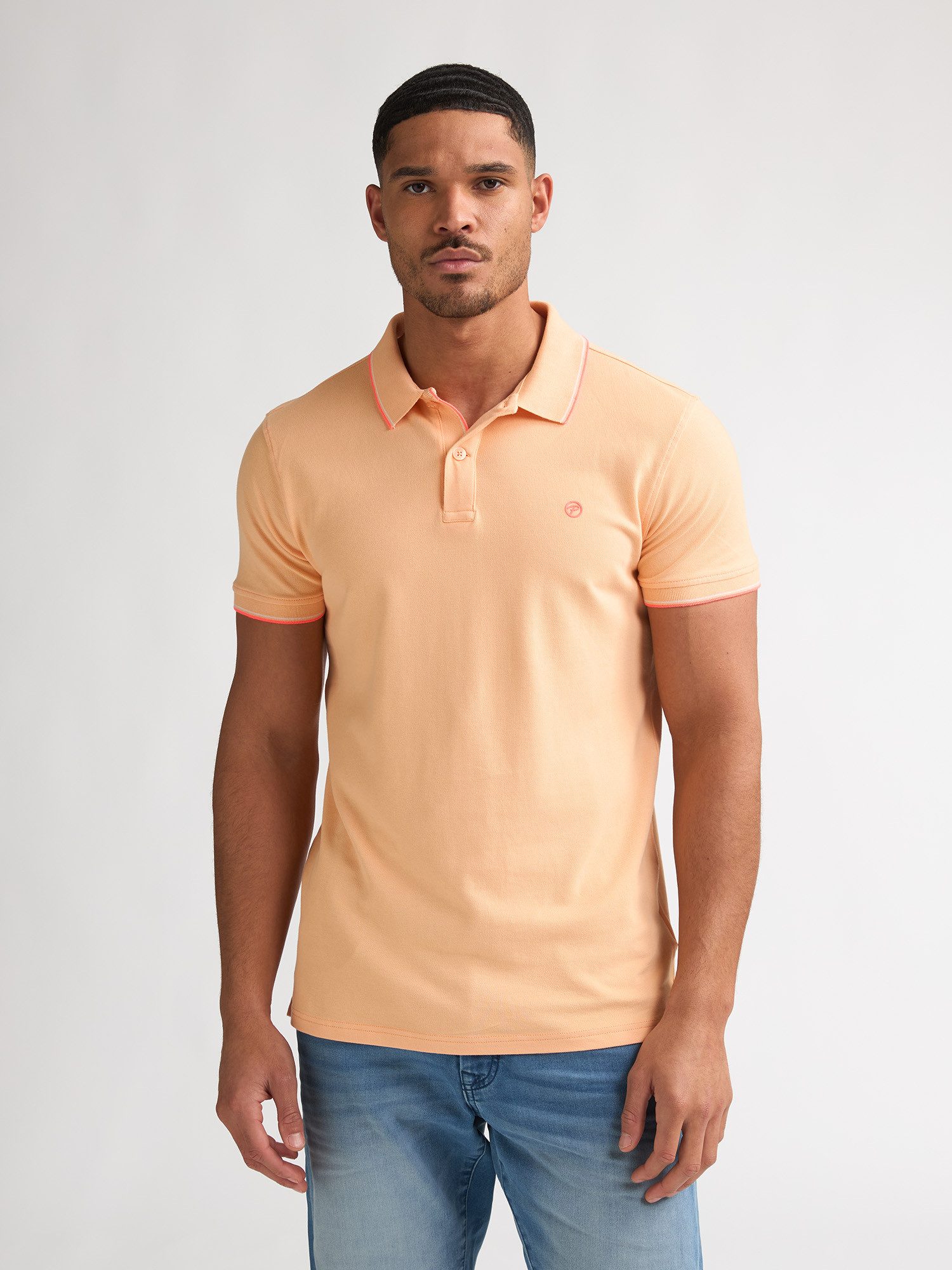 Petrol Industries Poloshirt Wave mit Logo
