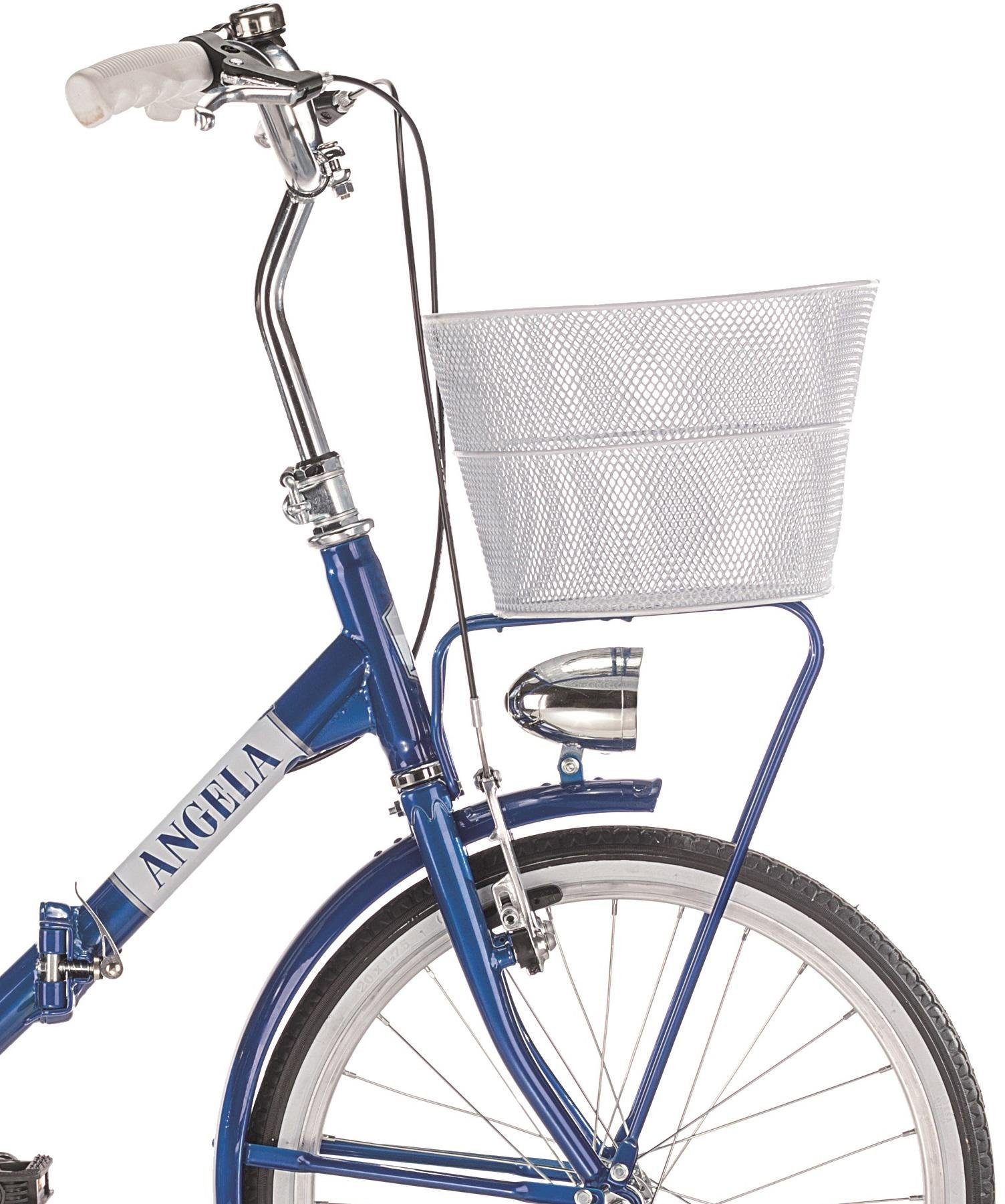 MBM Folding Bike New Angela, 1 speed, derailleur gears, for women and men, derailleur gears