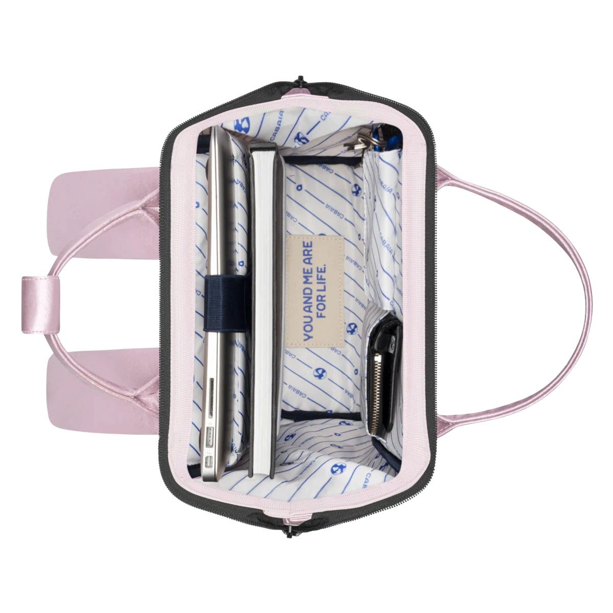 CABAIA Rucksack Small Scilla (kein Set), Tagesrucksack mit austauschbaren Vordertaschen