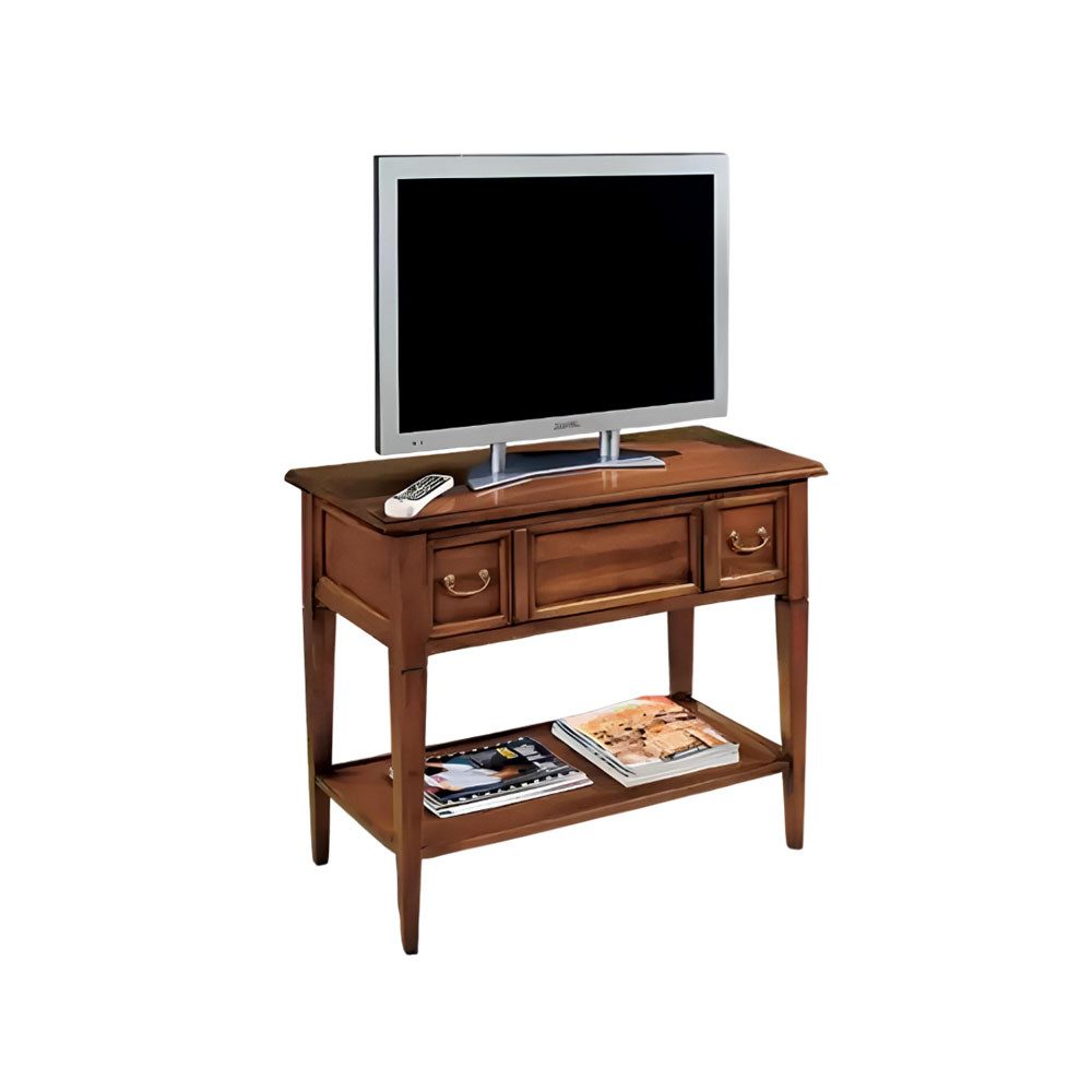 Xlmoebel TV-Schrank Braunes Holzsideboard mit viel Stauraum für Wohnzimmerdekoration (1-St., Sideboard) Hergestellt in Europa
